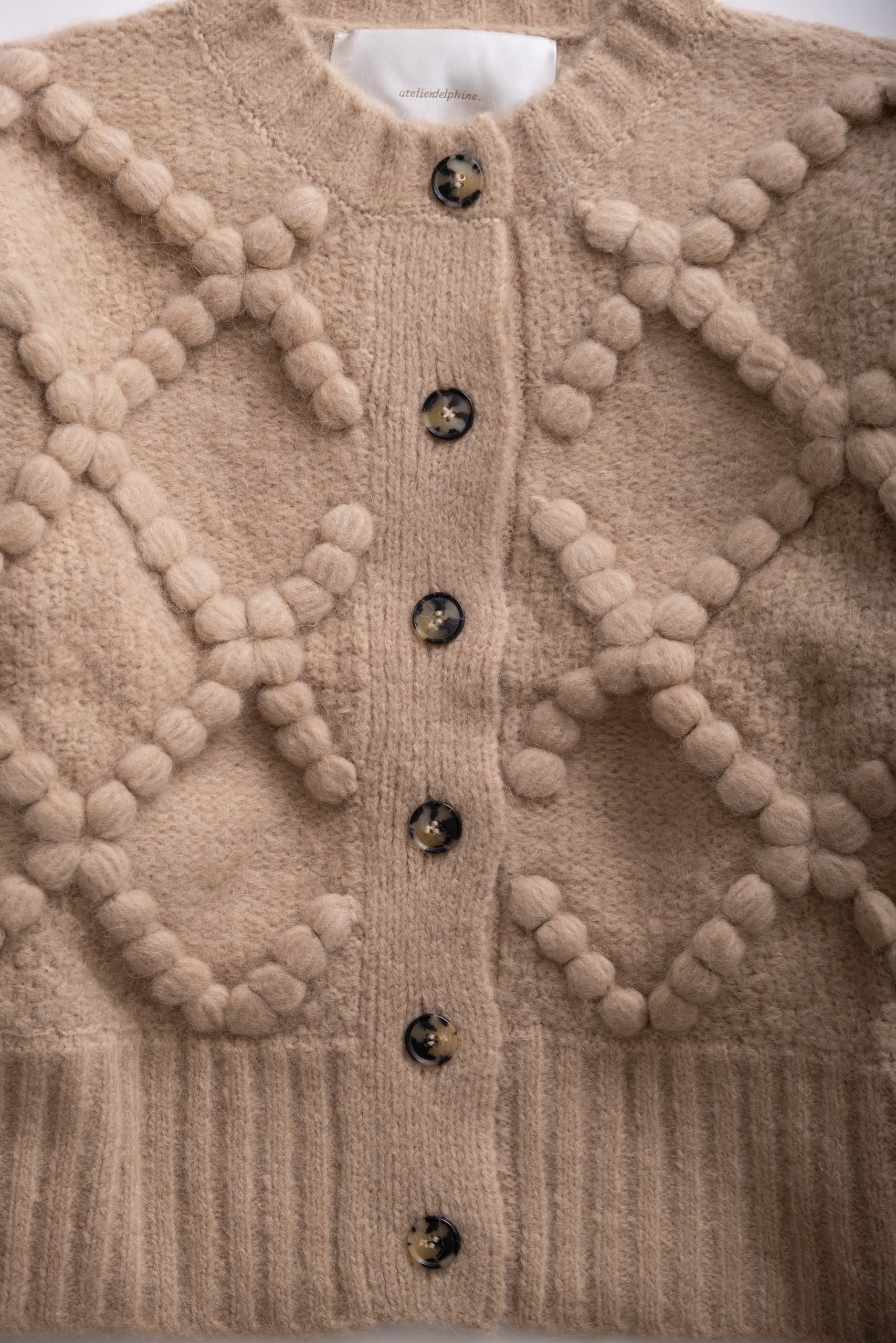 VALENCE CARDIGAN - SAND