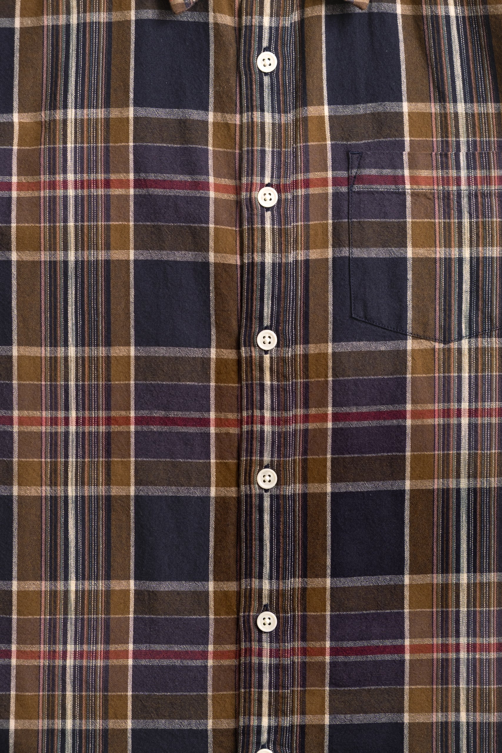 TEA TREE PLAID - NAVY