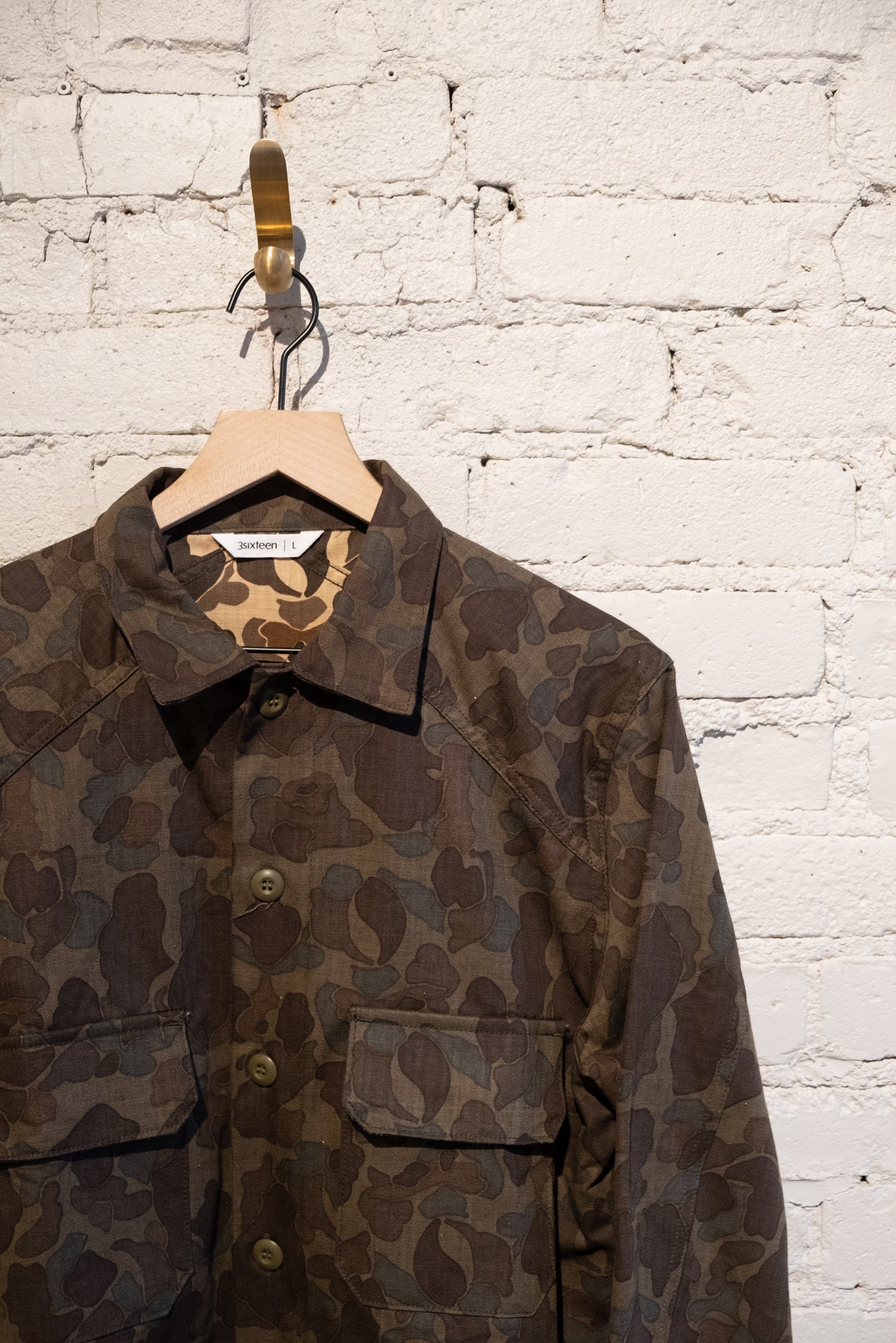 OFFICER SHIRT - DARK FROG CAMO