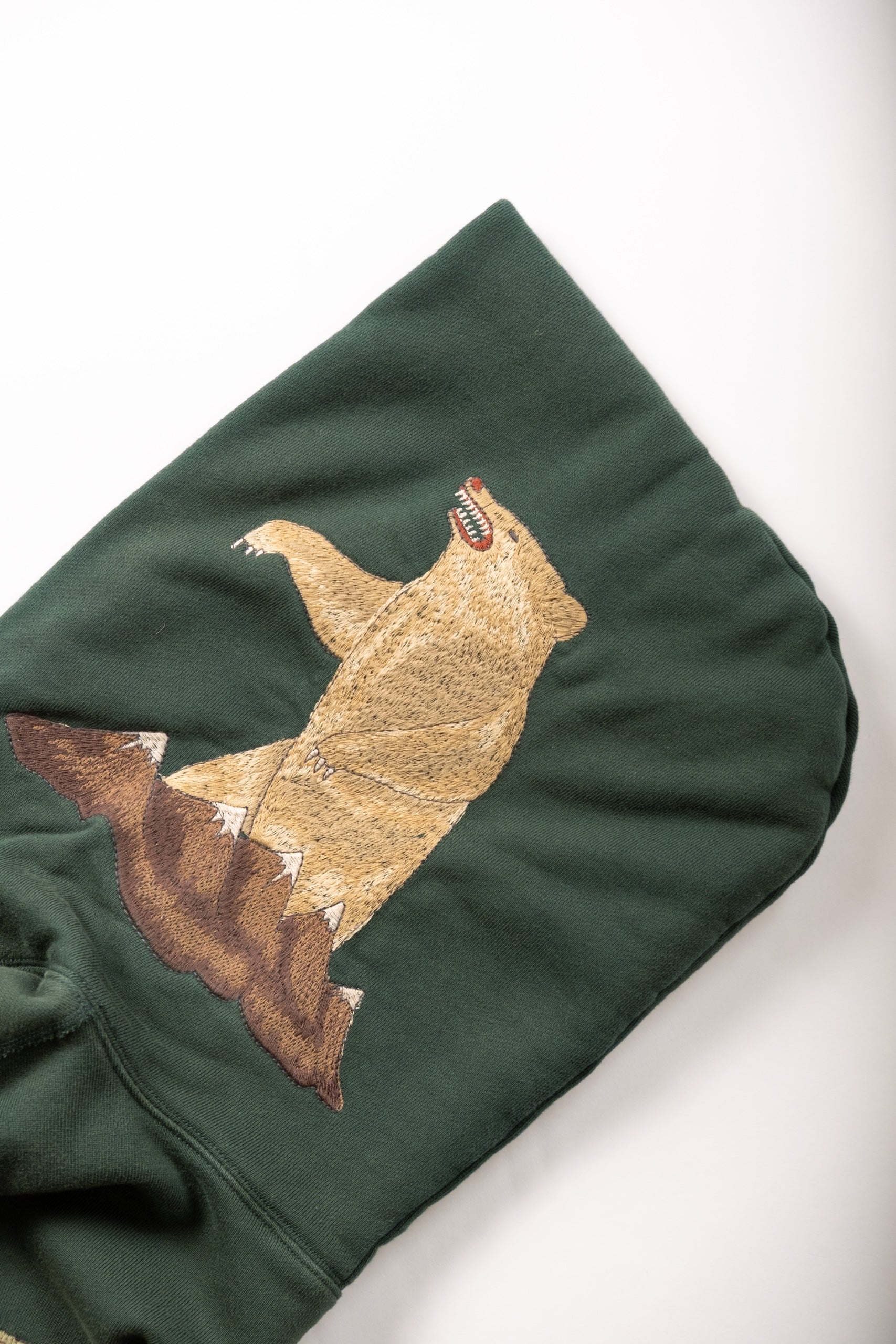 TRAIL HOODIE - FOREST GREEN