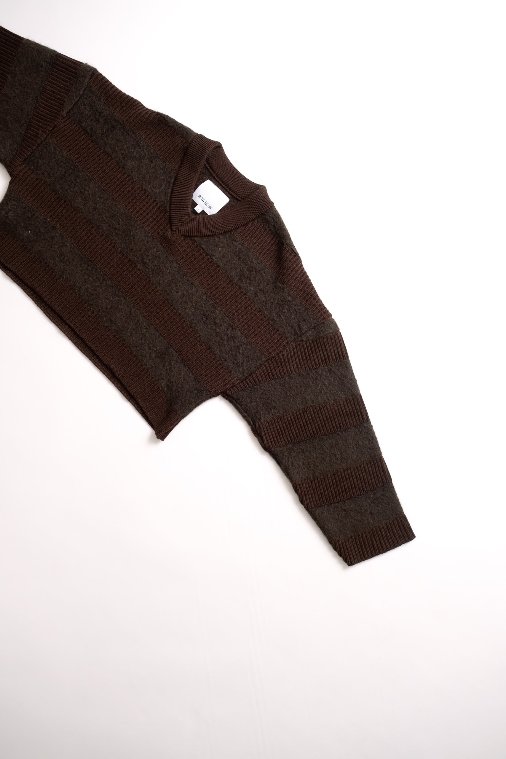 MEG SWEATER - BROWN