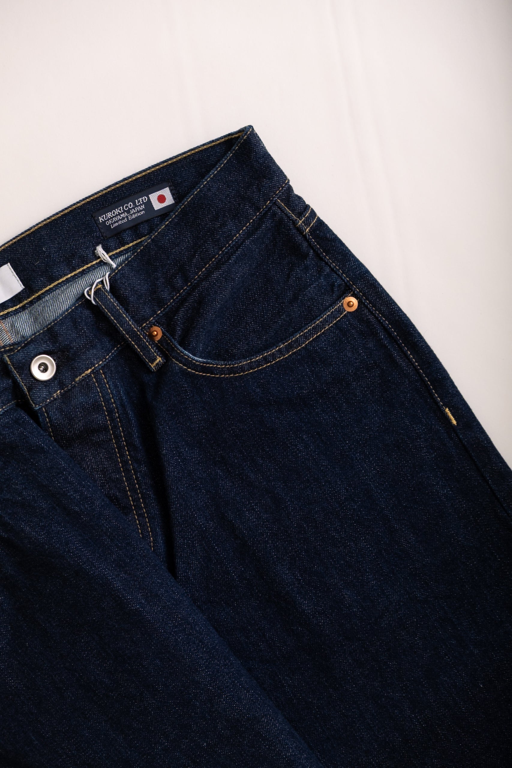 M5 13OZ KUROKI SELVEDGE - RINSED