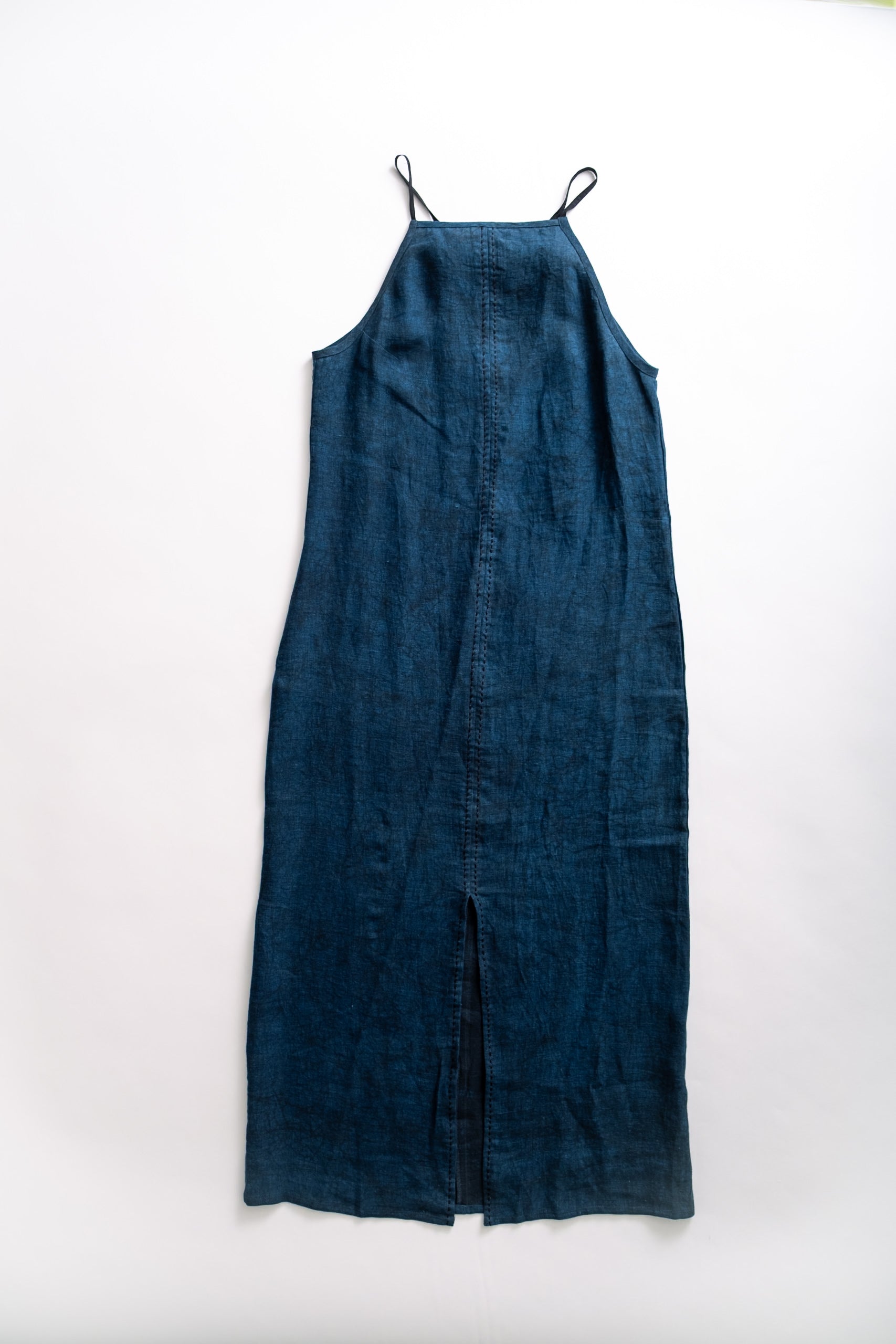 TILDA SLIP DRESS - INDIGO