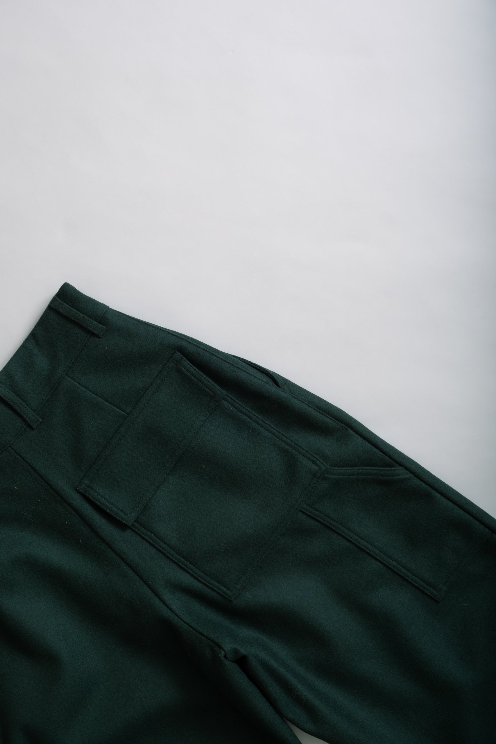 BRITISH WORKER PANT - BOTTLE GREEN