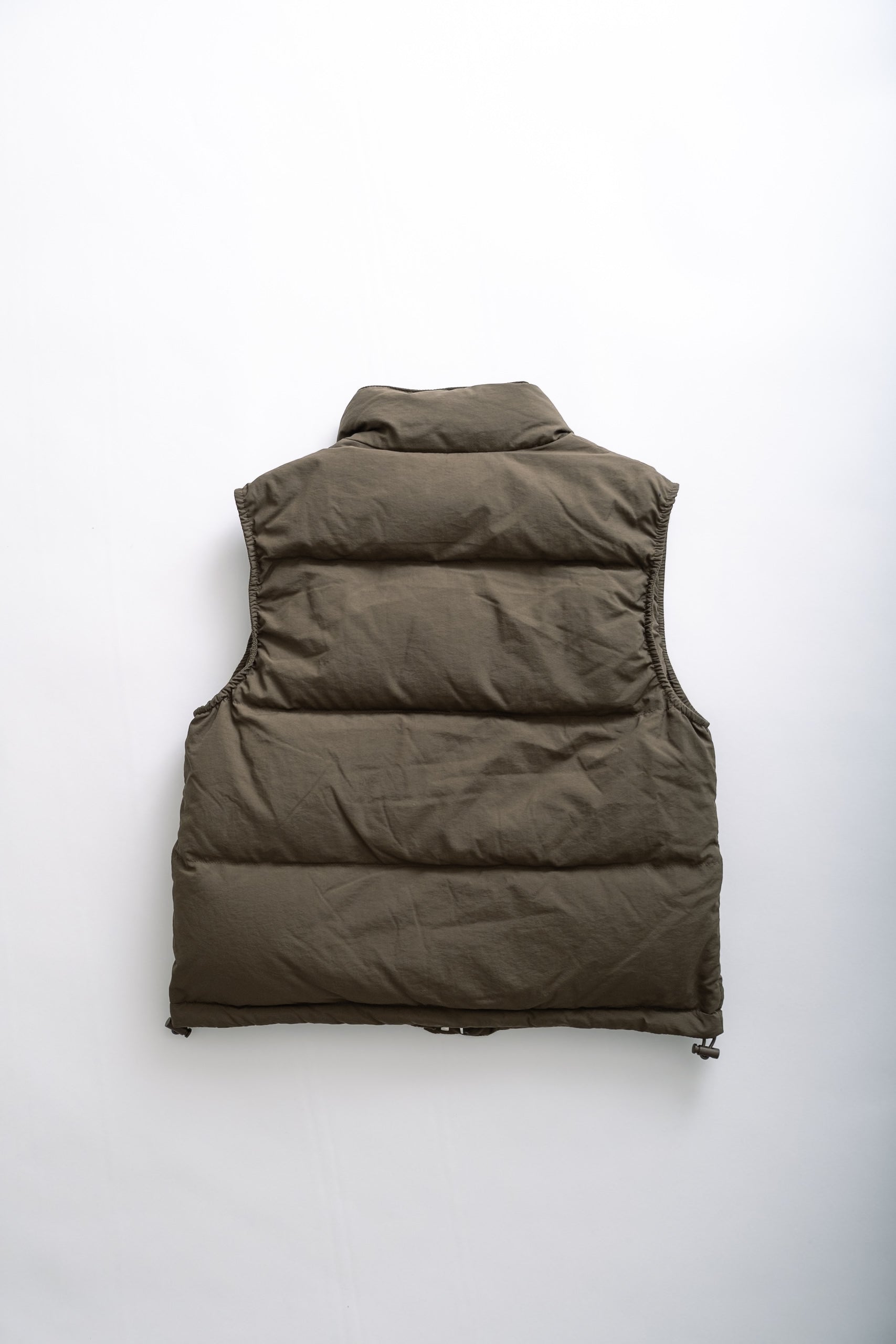 STAY QUILTED VEST - BROWN