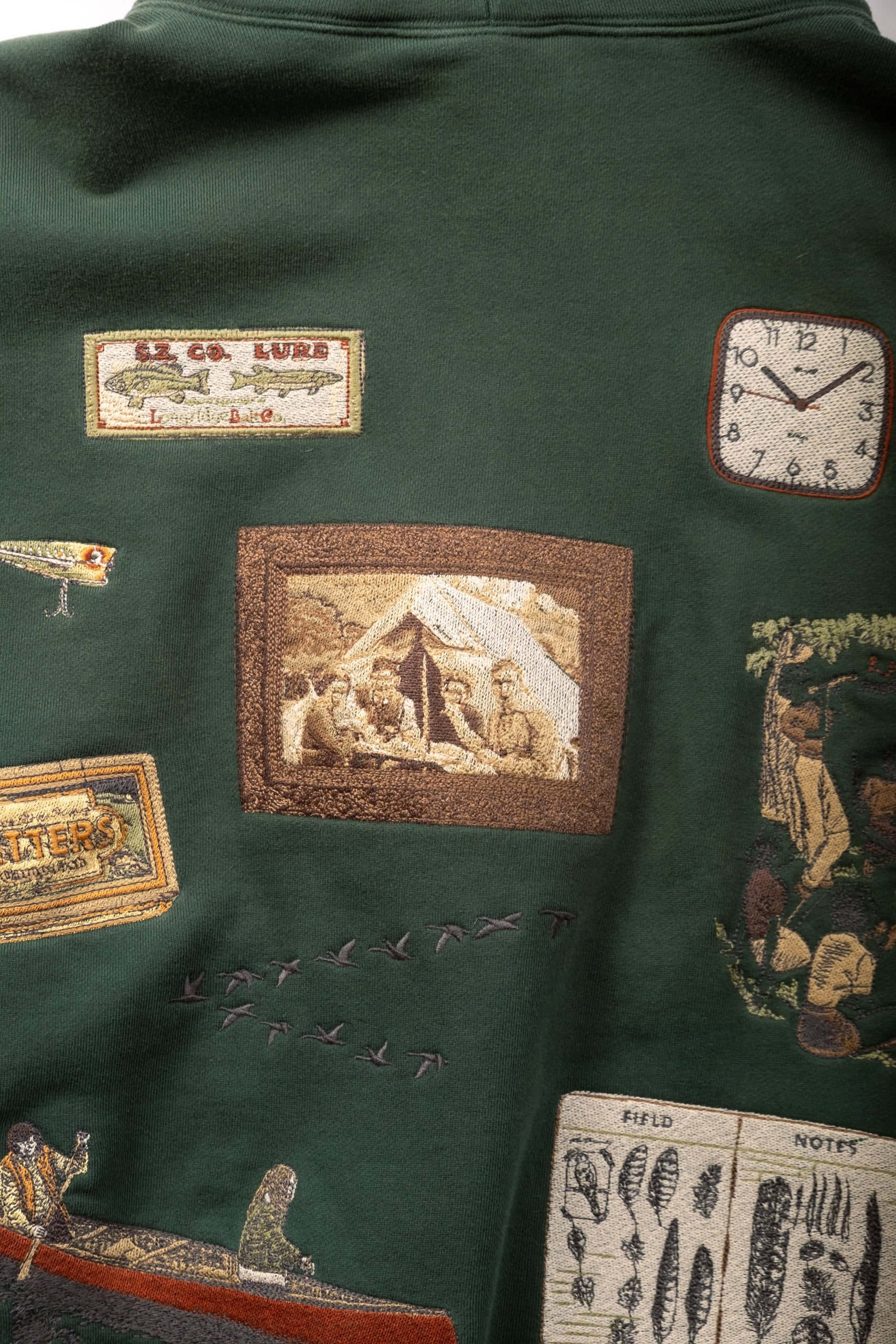 TRAIL HOODIE - FOREST GREEN