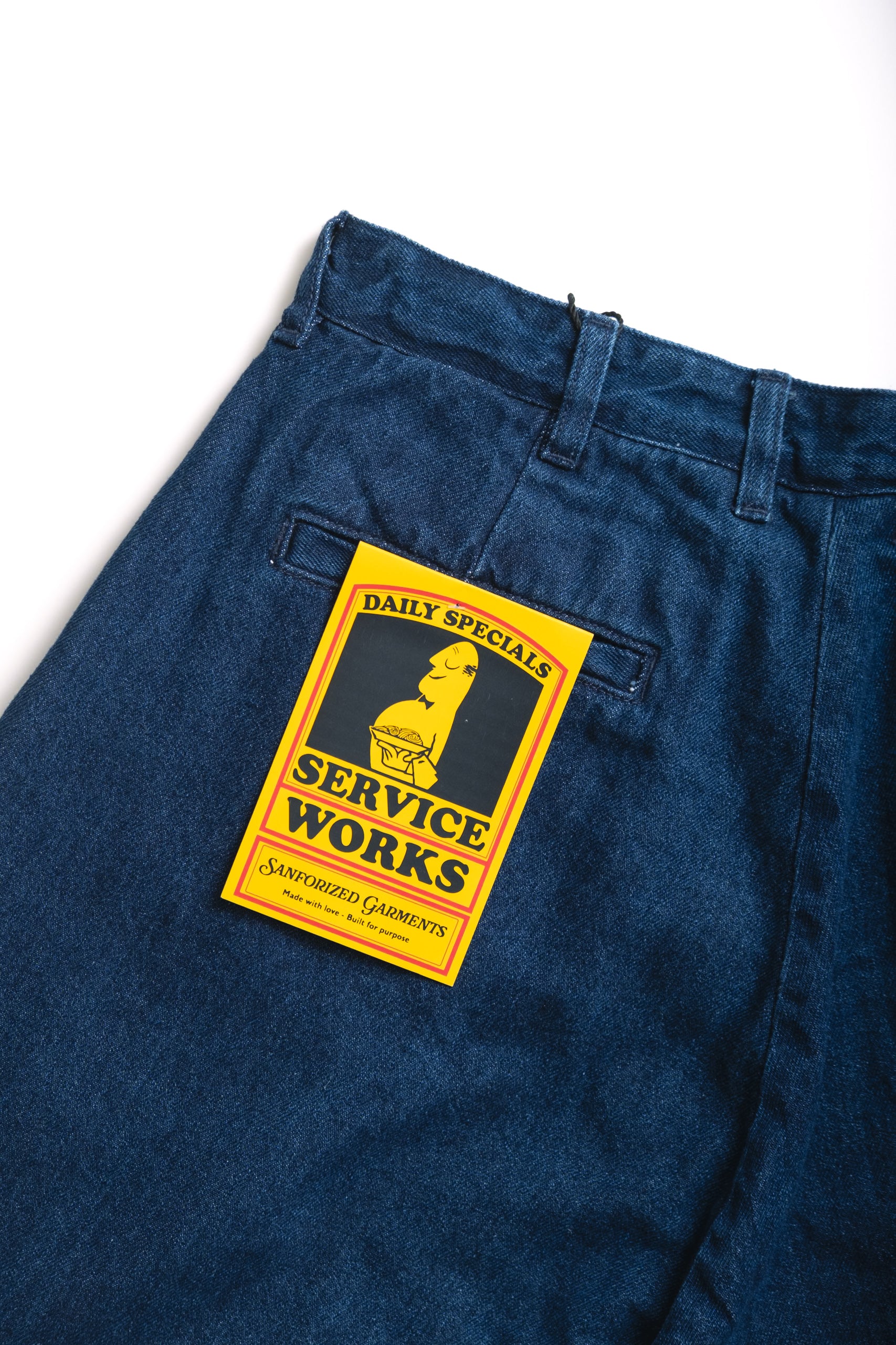 DENIM PART TIMER PANT - ONE WASH