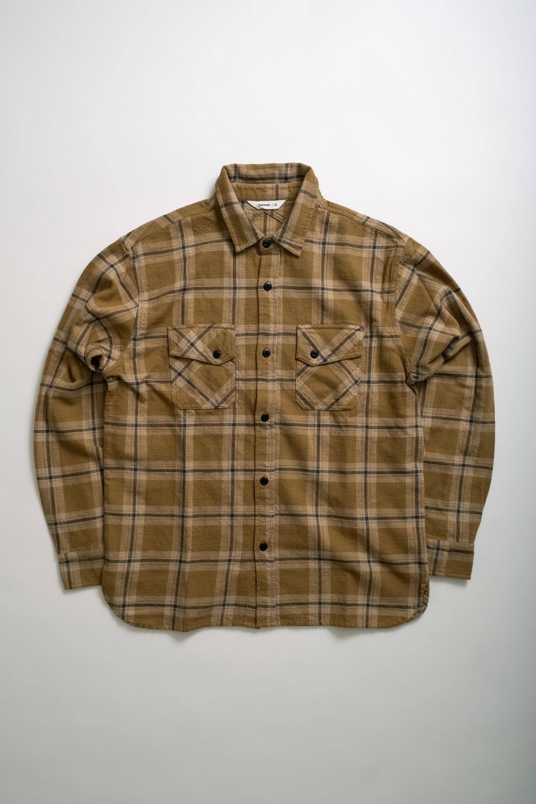 CROSSCUT FLANNEL - COYOTE