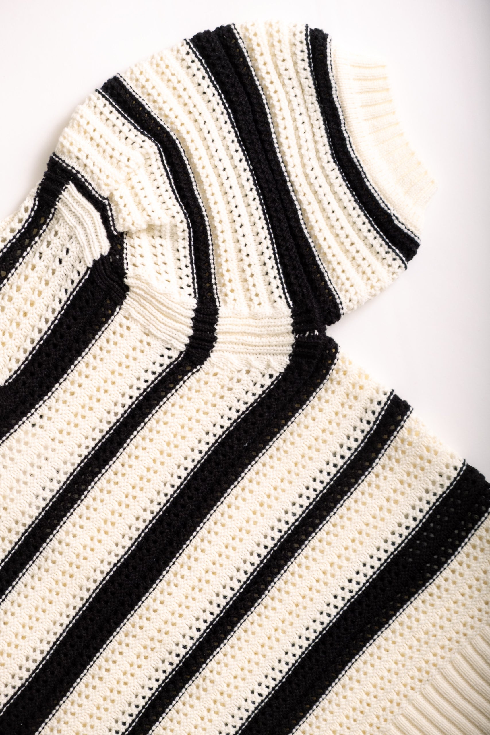 CERISE - BLACK STRIPE