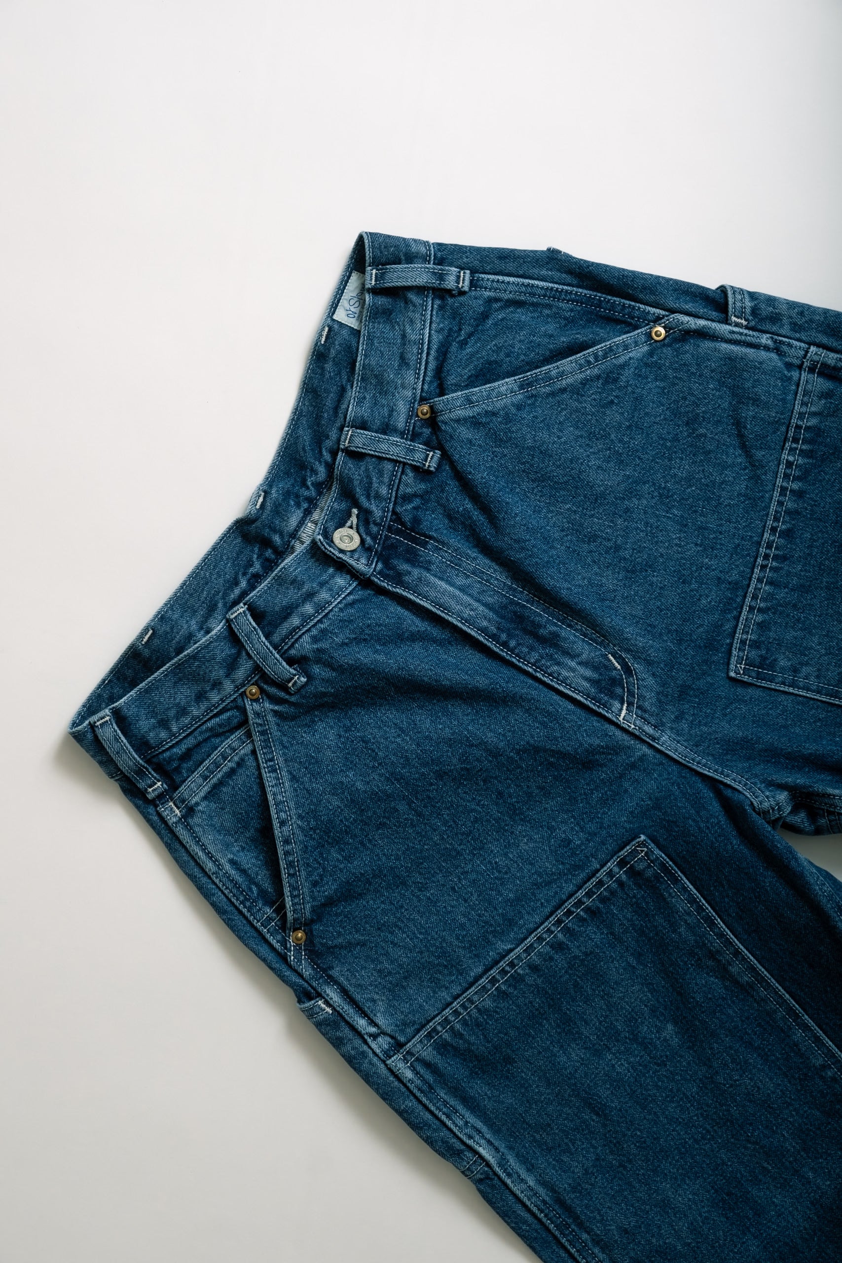 DOUBLE KNEE UTILITY DENIM