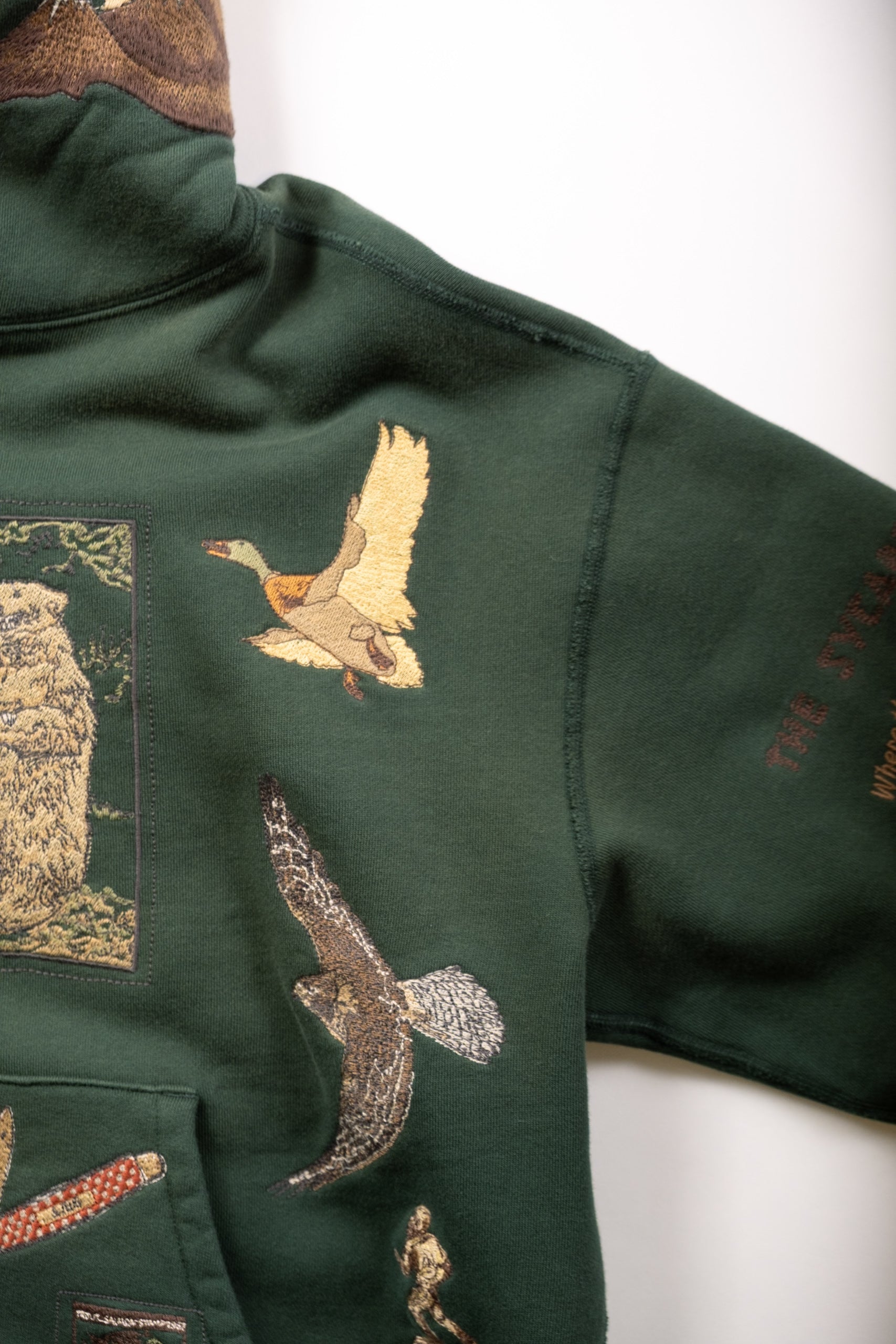 TRAIL HOODIE - FOREST GREEN