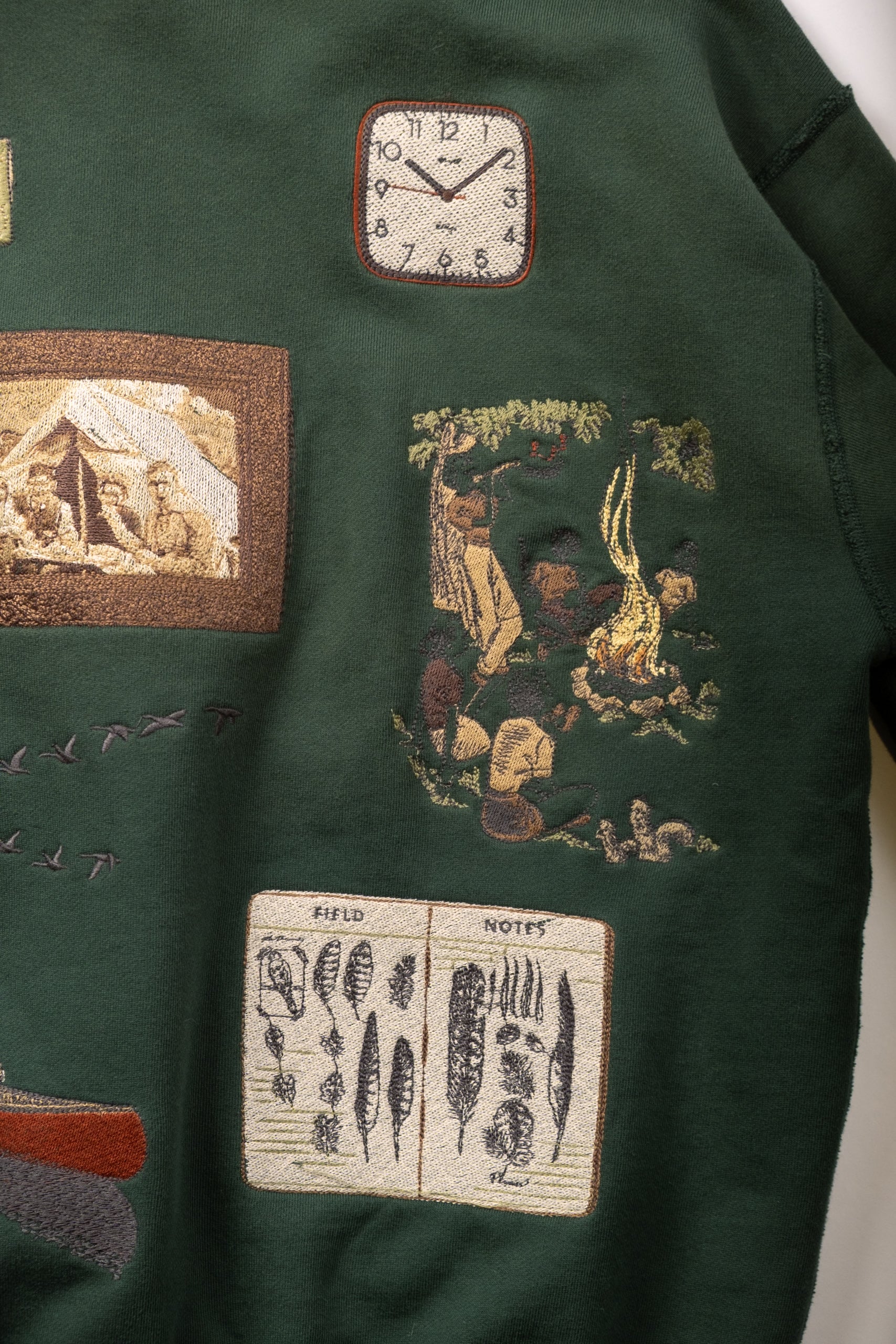 TRAIL HOODIE - FOREST GREEN