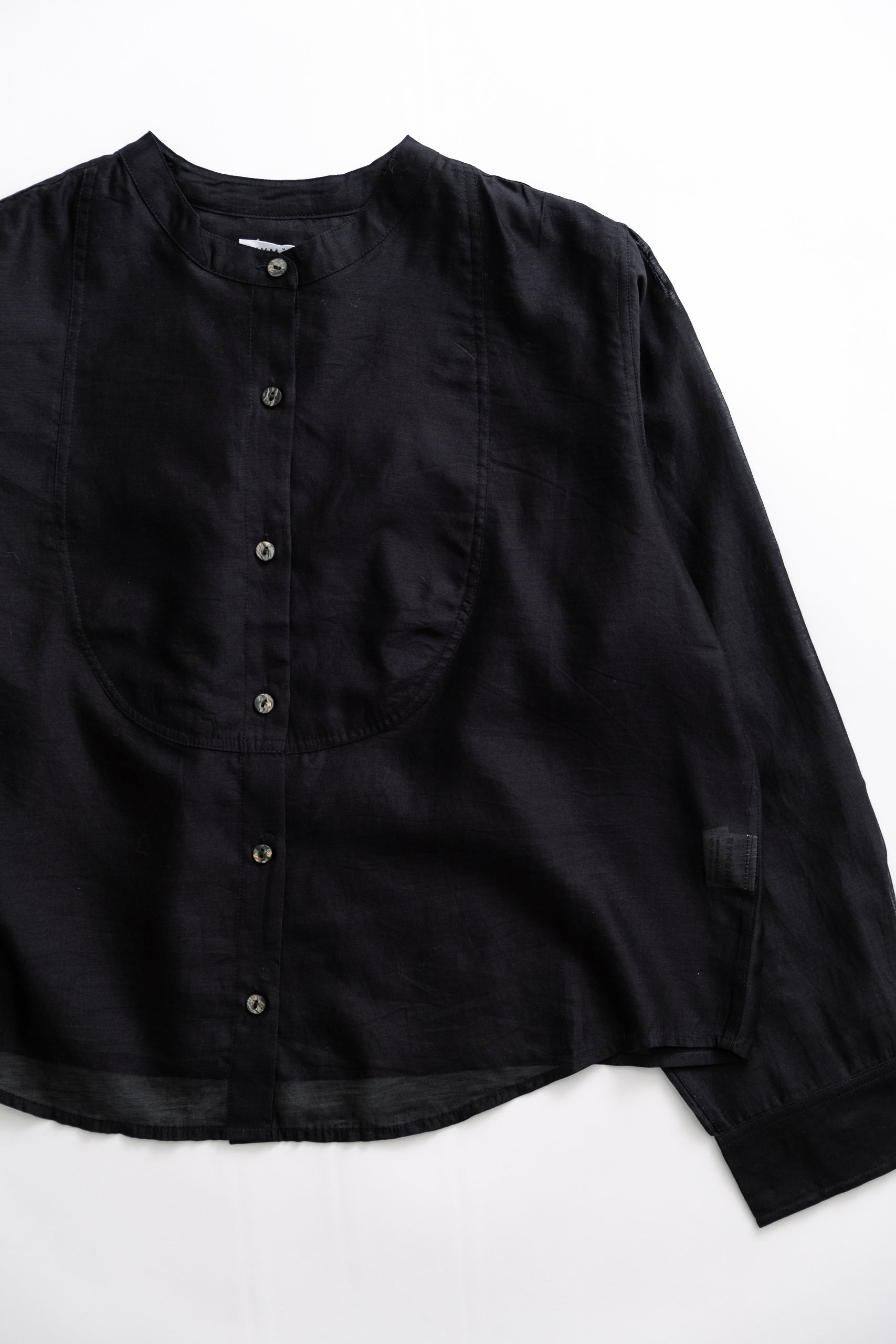 CROPPED TUXEDO - BLACK