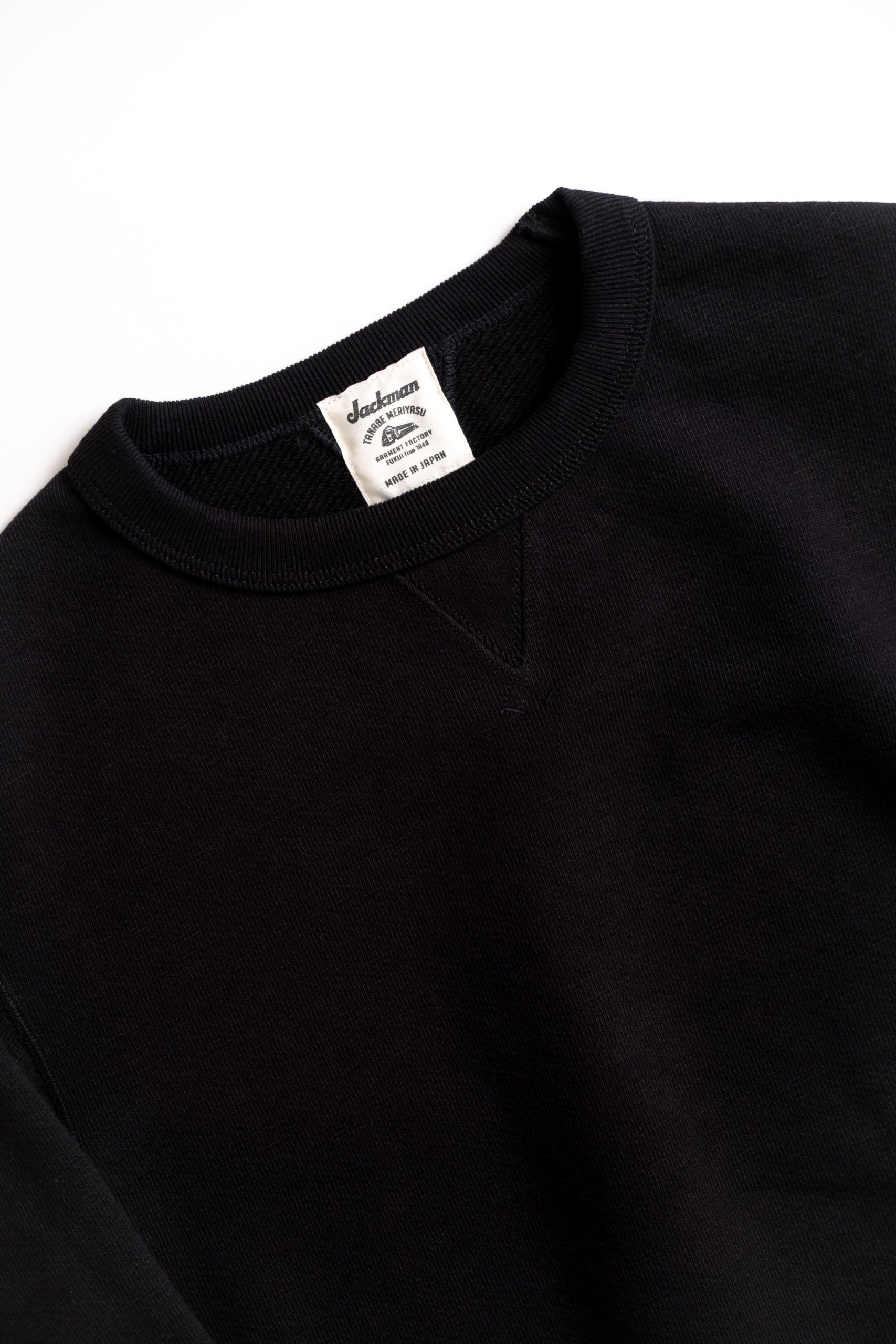 GG SWEAT CREW - BLACK