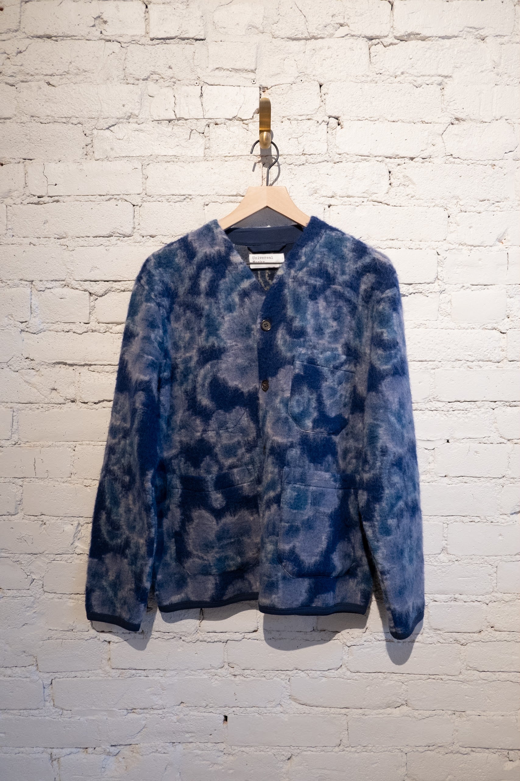 CARDIGAN - FLOWER FLEECE