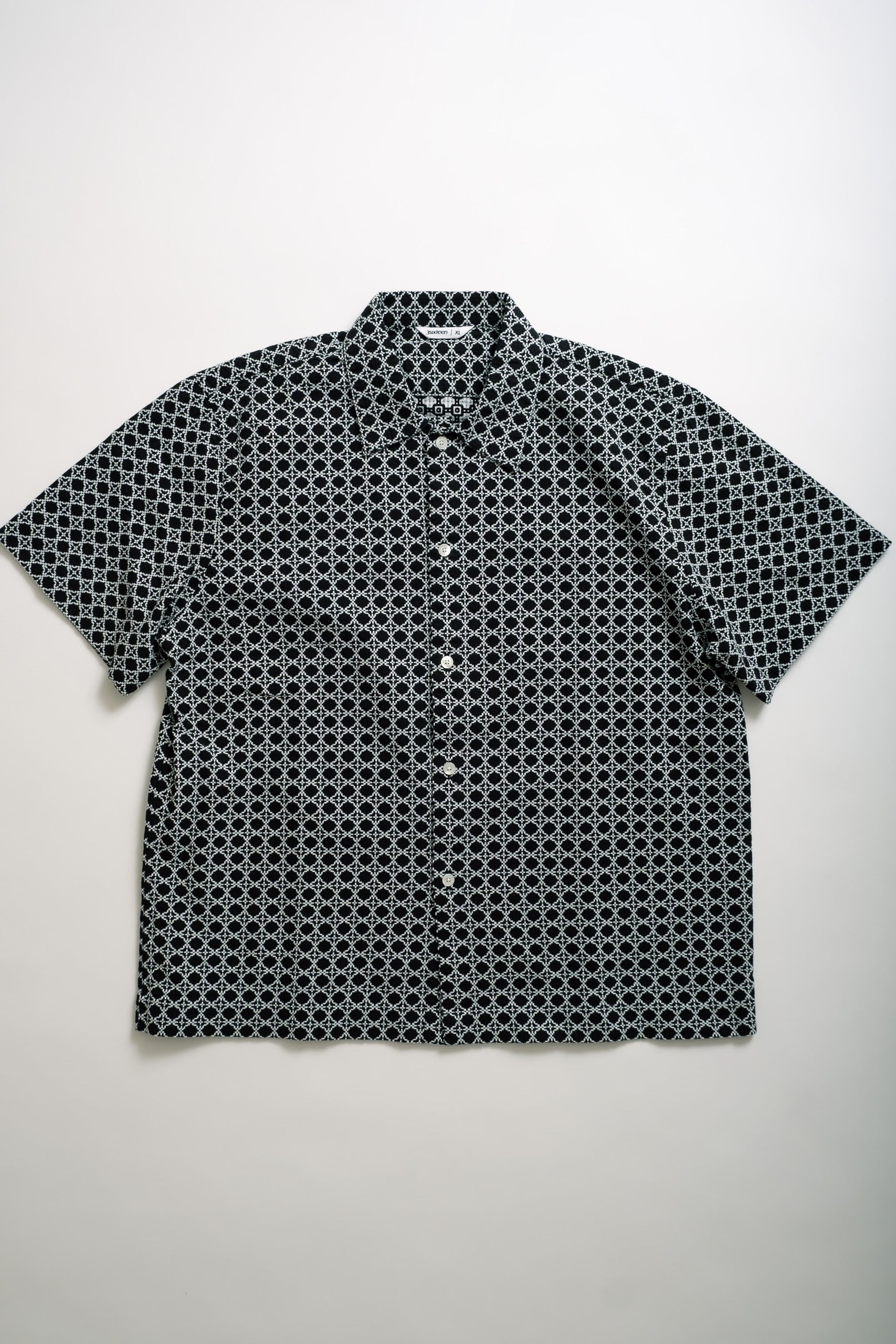 RESORT SHIRT - BLACK RATTAN