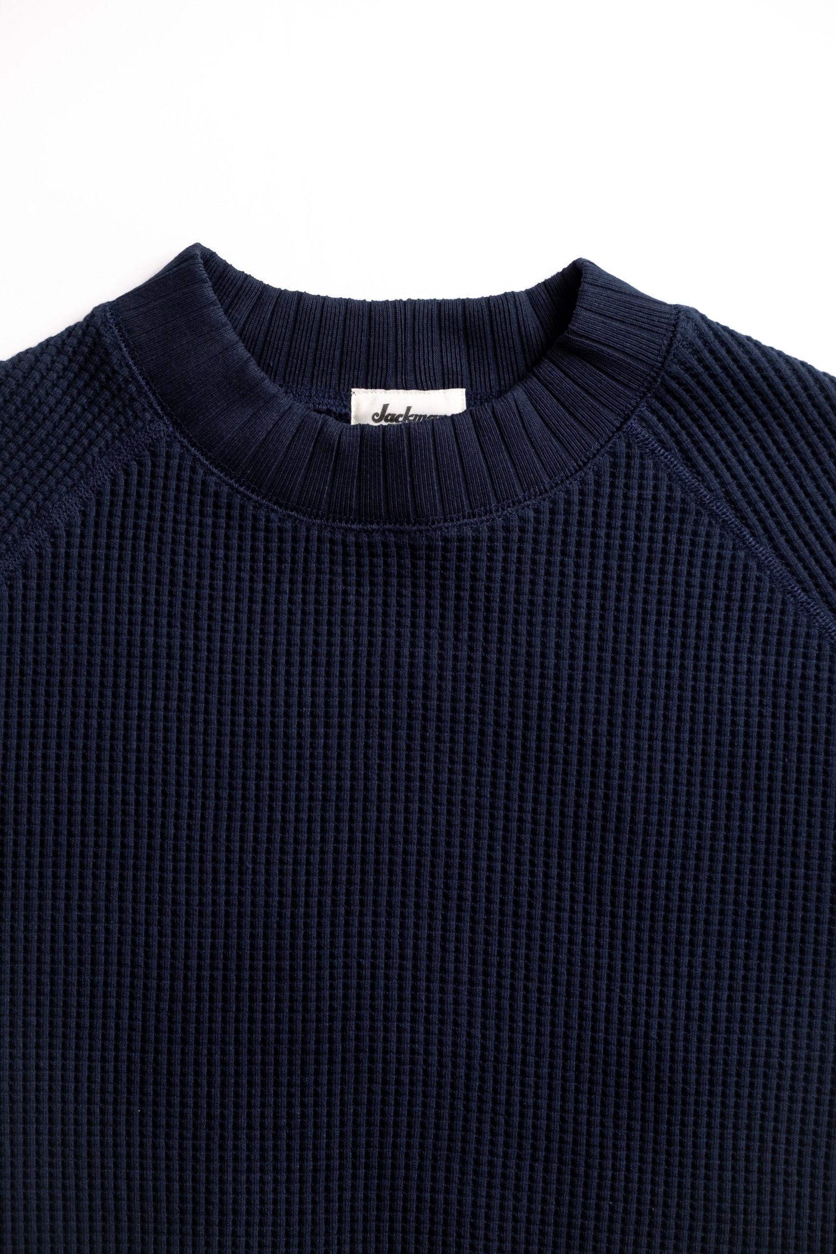 WAFFLE MIDNECK - DARK NAVY