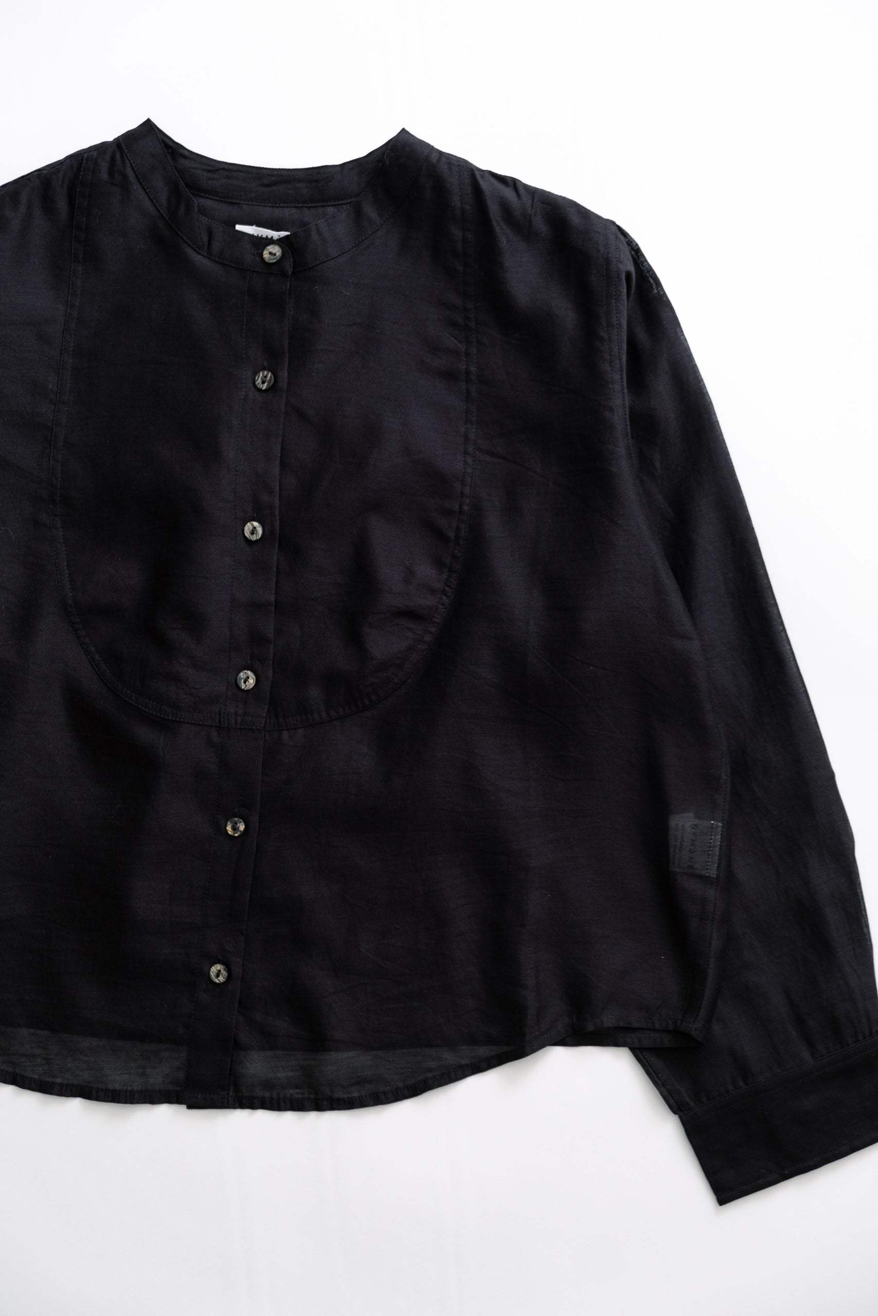 CROPPED TUXEDO - BLACK