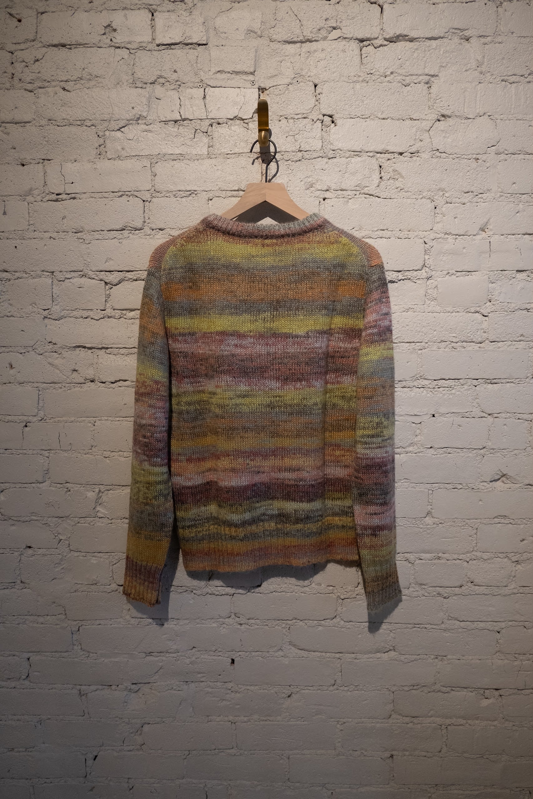 MOHAIR CREWNECK - GREEN