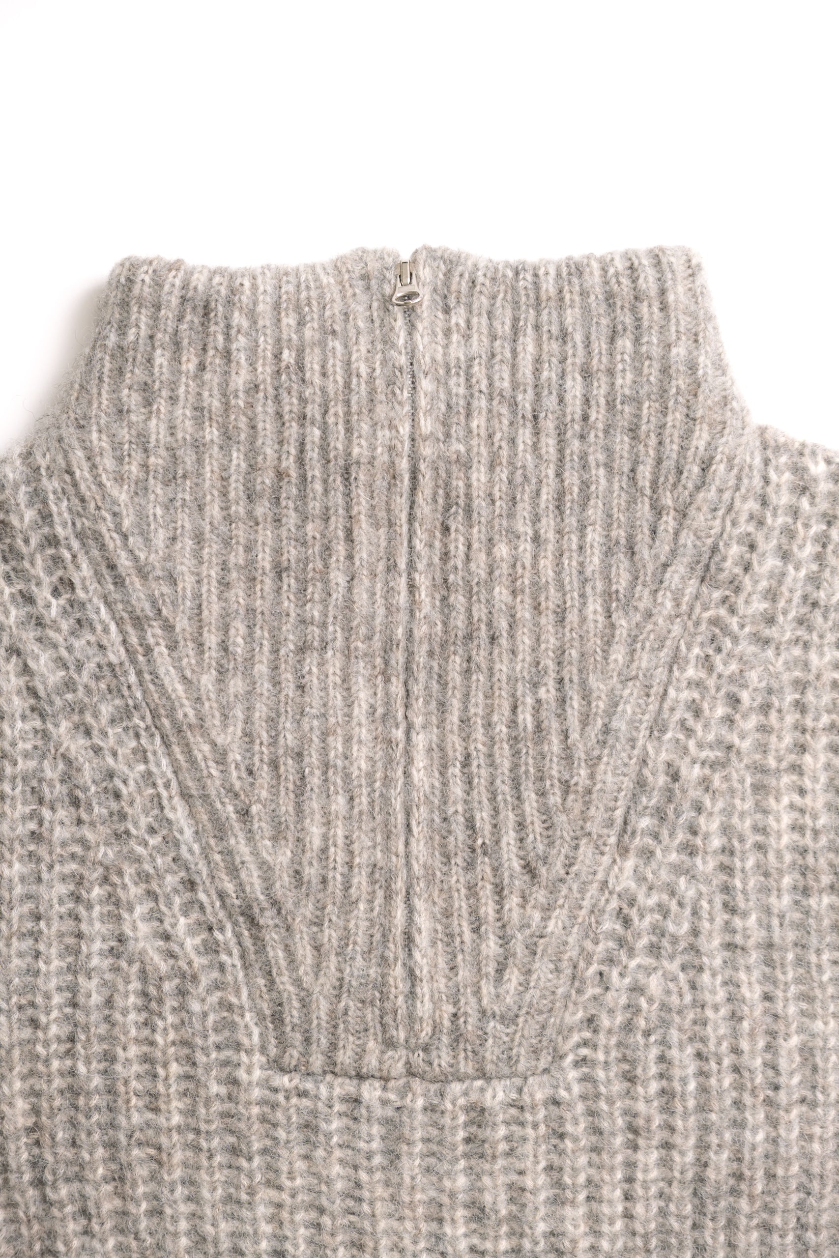 ALPINE QUARTER ZIP - MARBLE