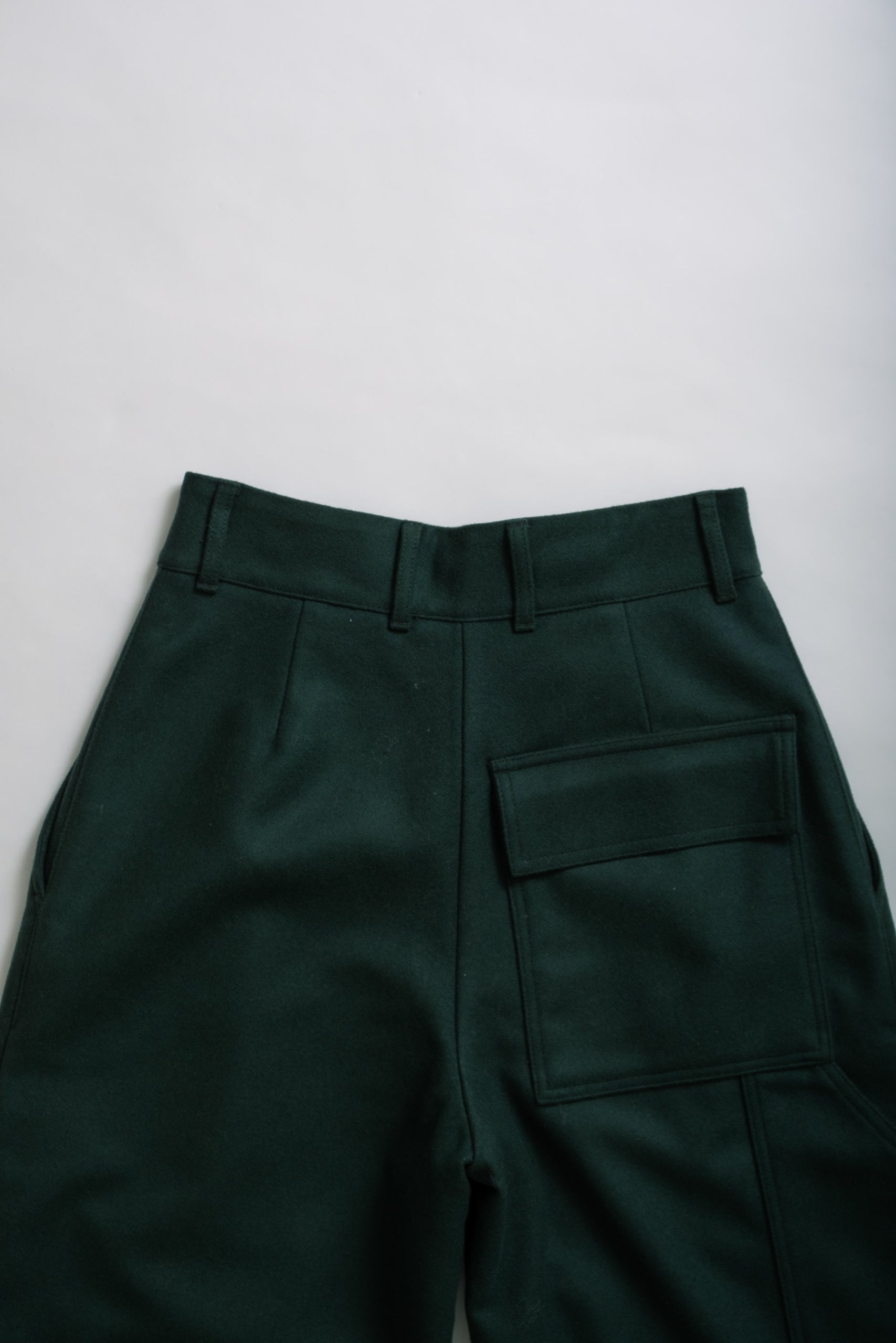 BRITISH WORKER PANT - BOTTLE GREEN