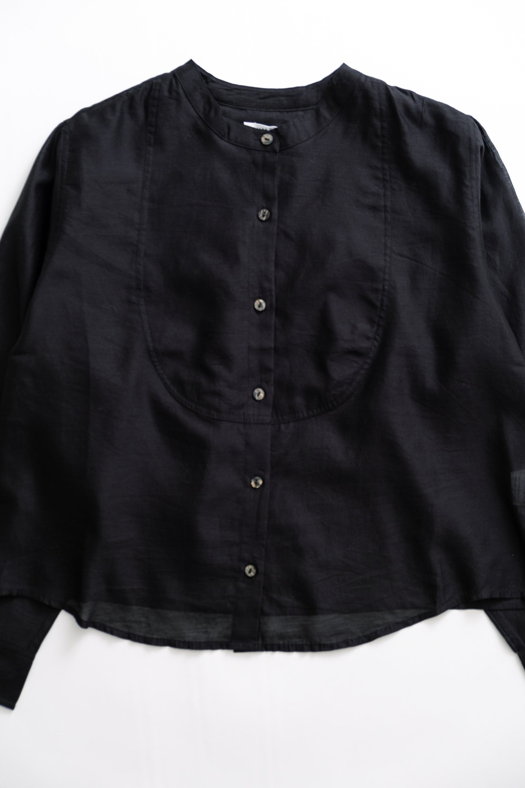 CROPPED TUXEDO - BLACK