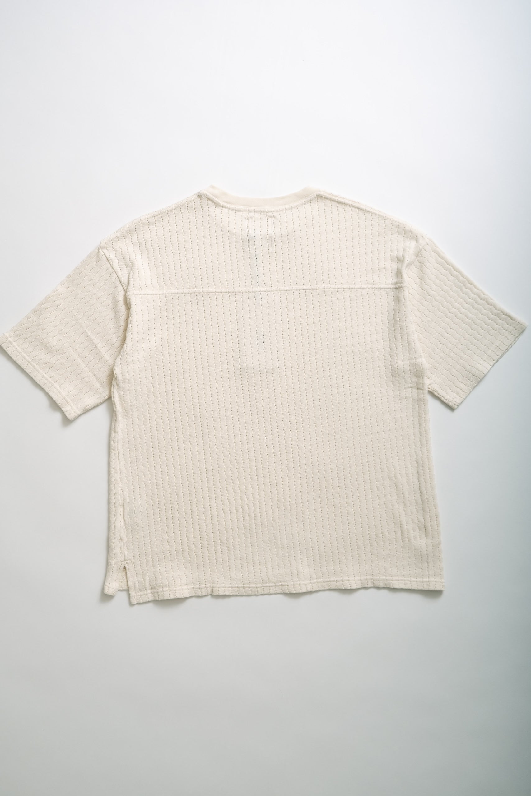 MESH BIG T - OFFWHITE