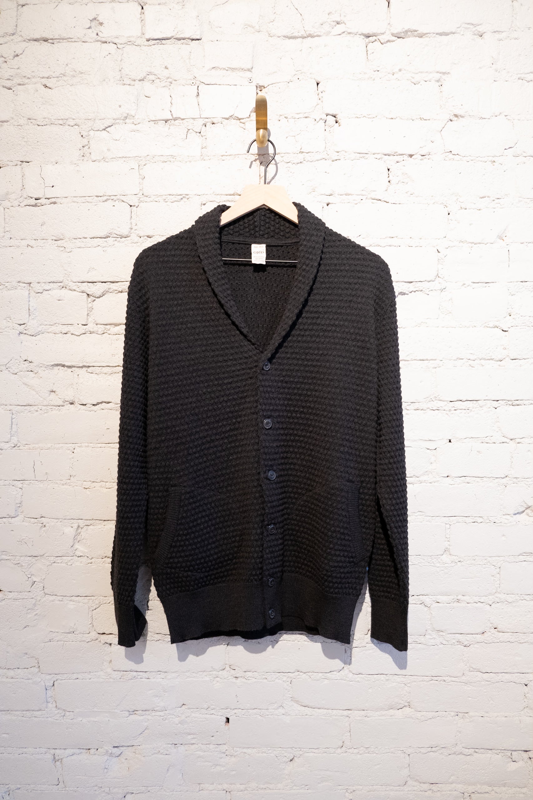 SHAWL COLLAR CARDIGAN