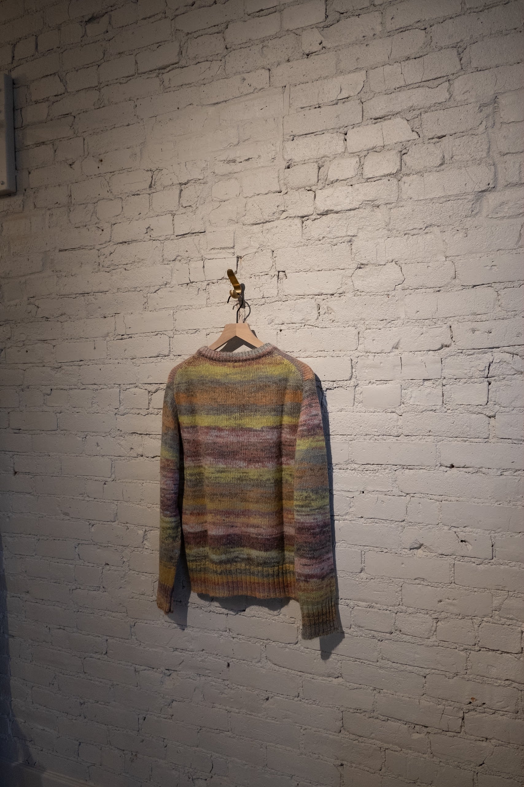 MOHAIR CREWNECK - GREEN