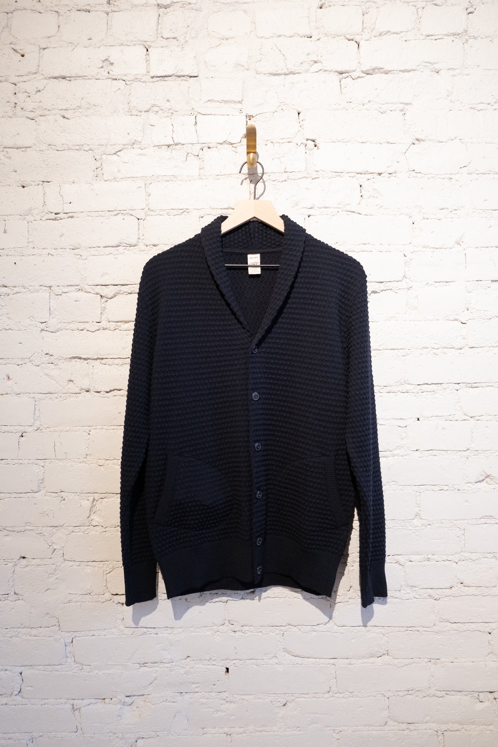 SHAWL COLLAR CARDIGAN