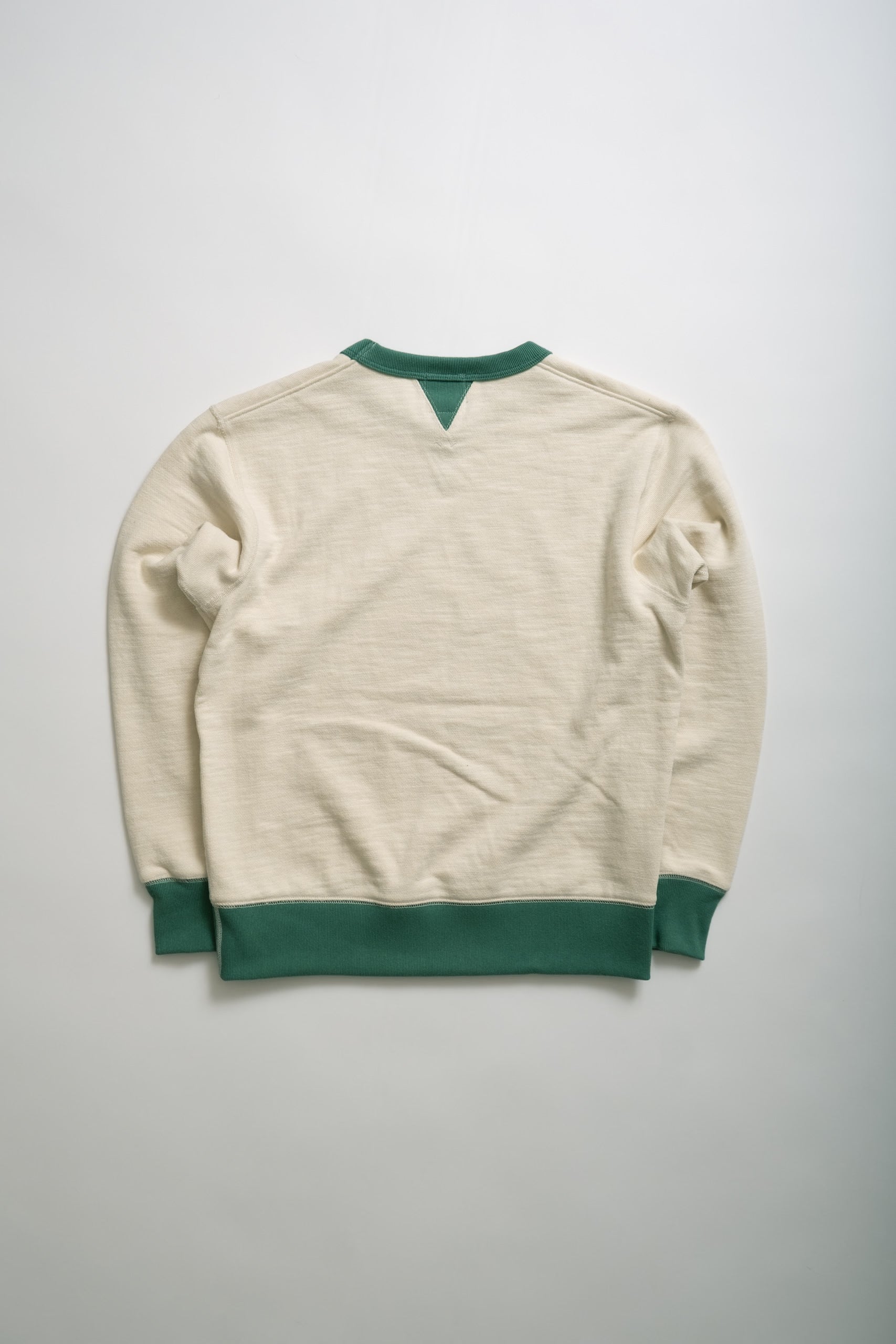 GG SWEAT CREWNECK - IVORYXGREEN