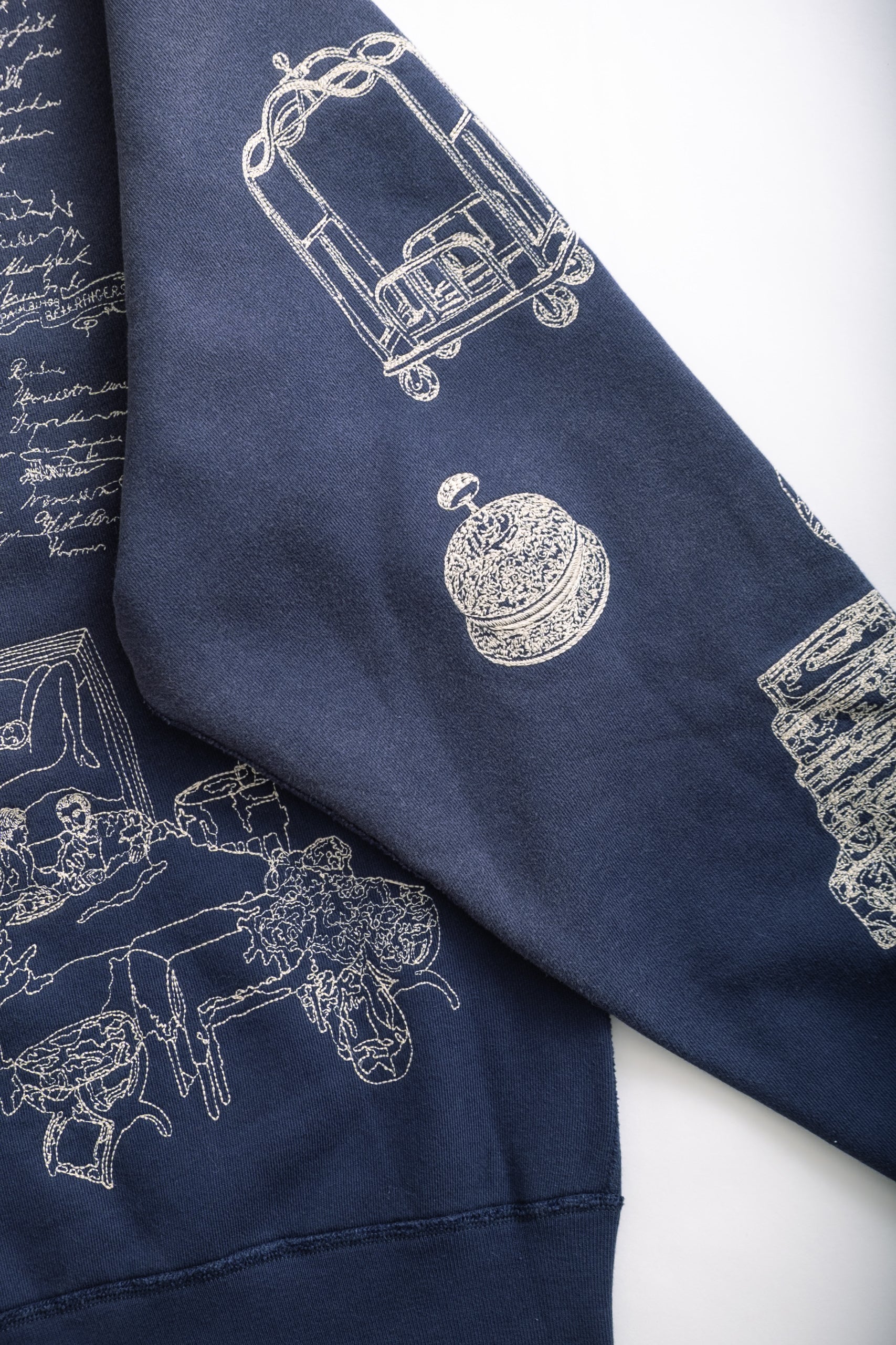 HOTEL CREWNECK - NAVY