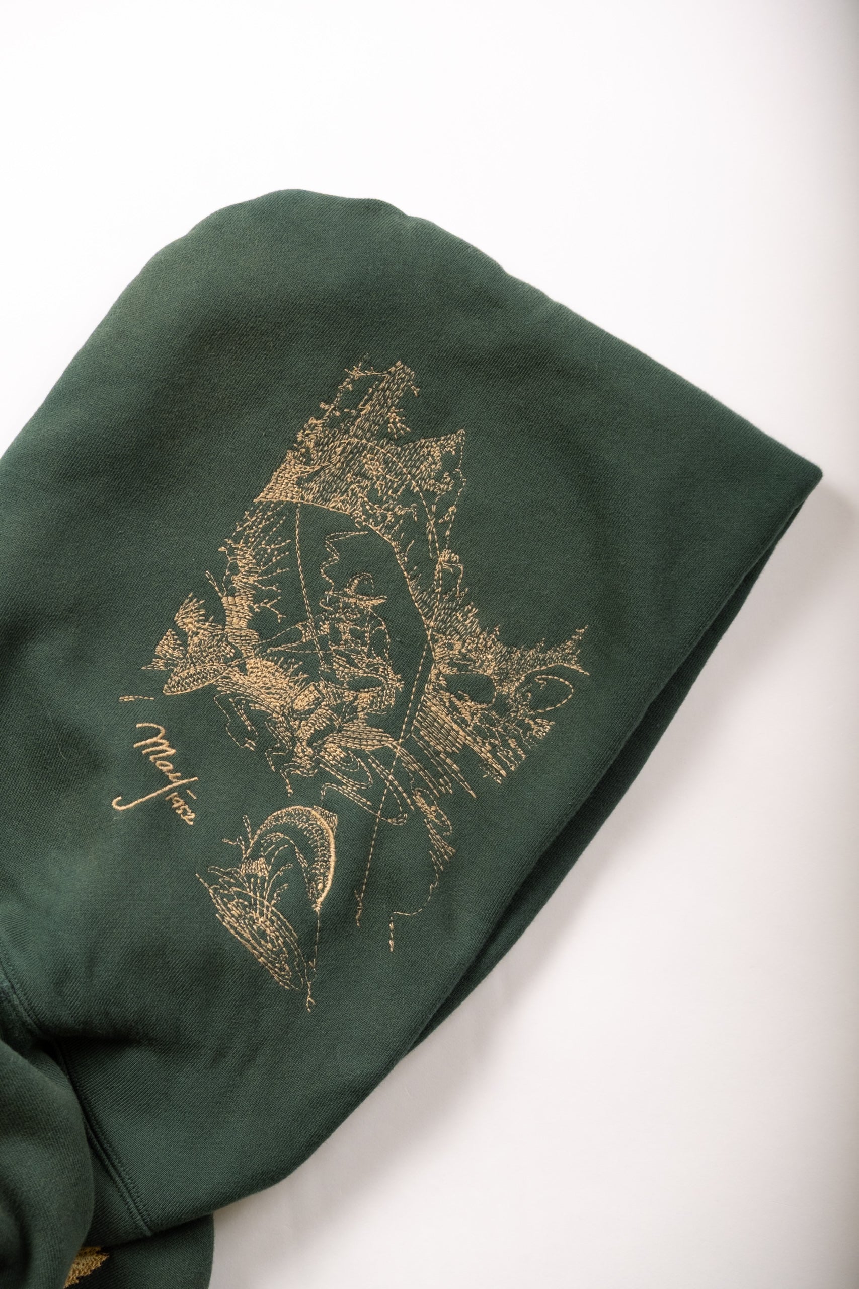 TRAIL HOODIE - FOREST GREEN