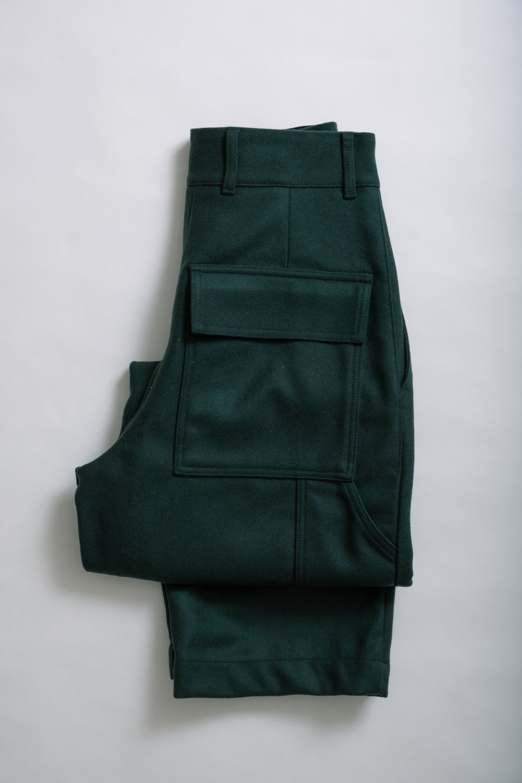 BRITISH WORKER PANT - BOTTLE GREEN