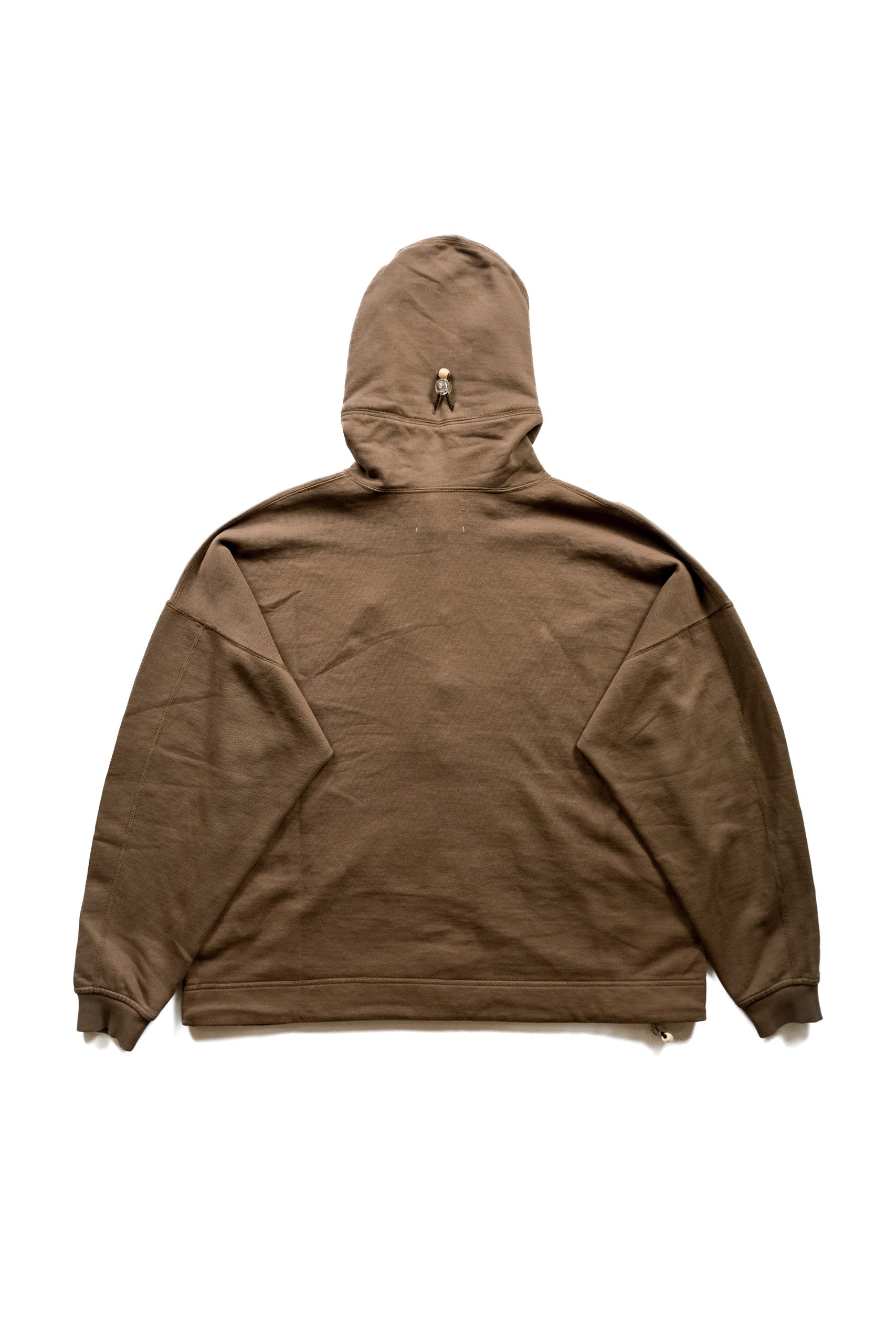 HALF ZIP HOODIE - DEEP STONE