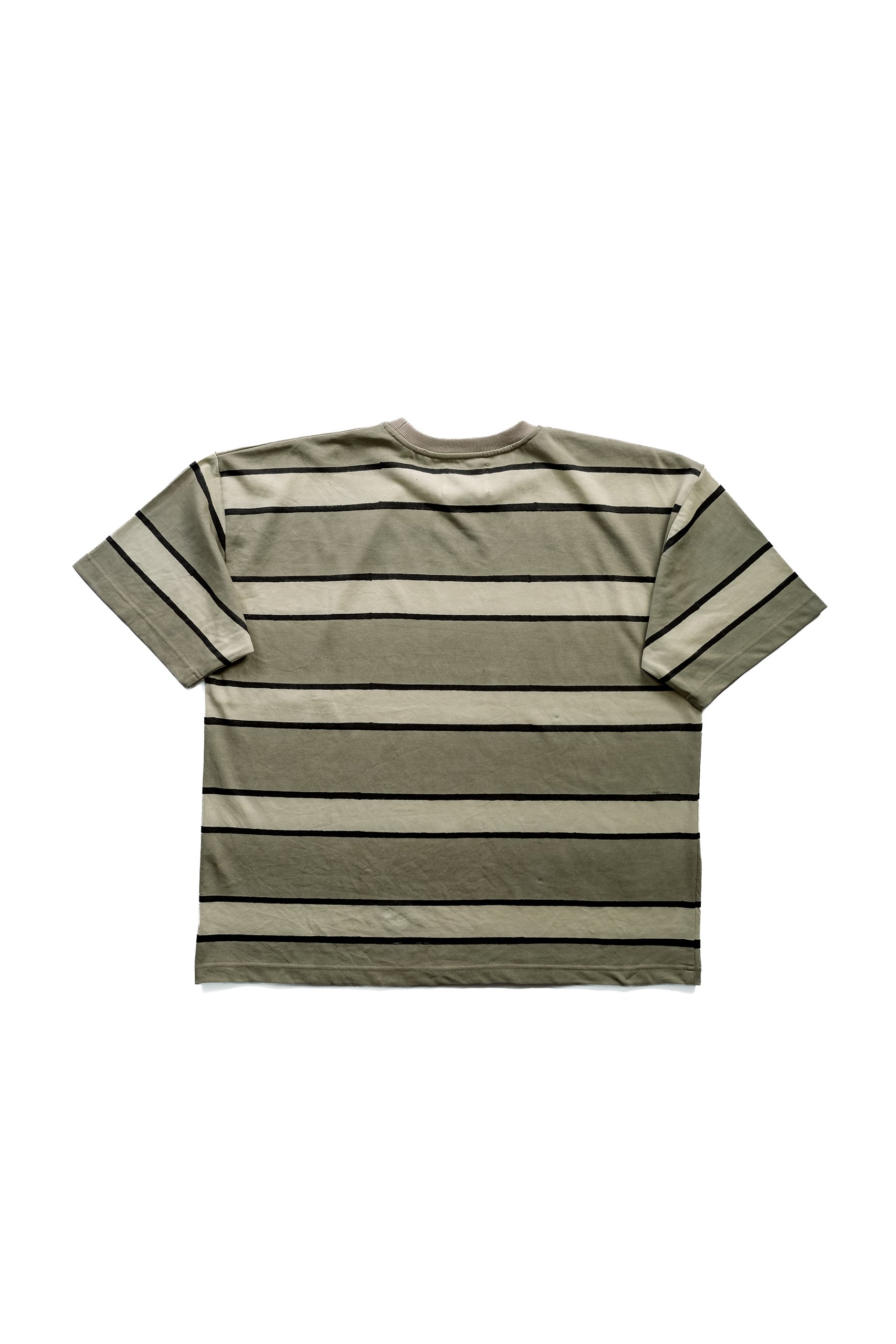 STRIPE TEE - PUMICE BLOCK