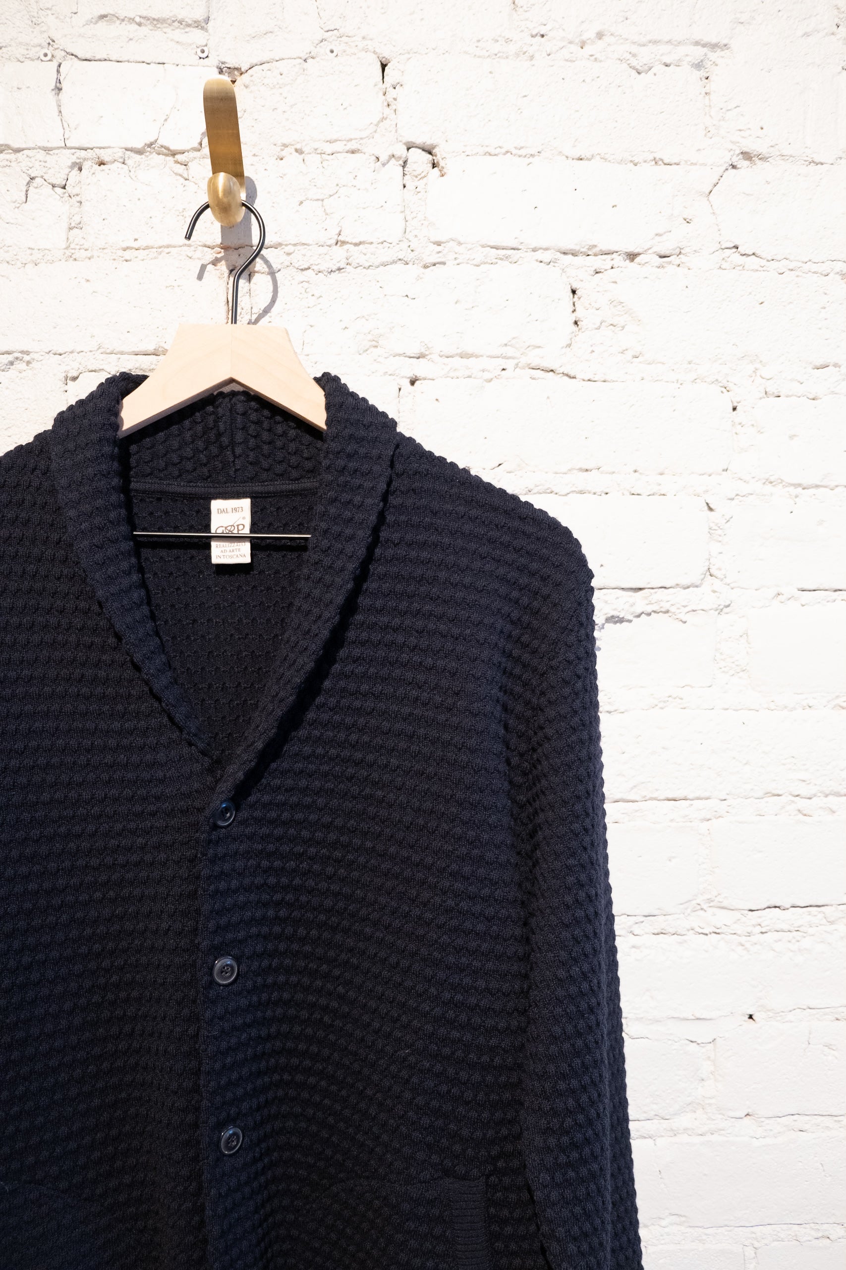 SHAWL COLLAR CARDIGAN