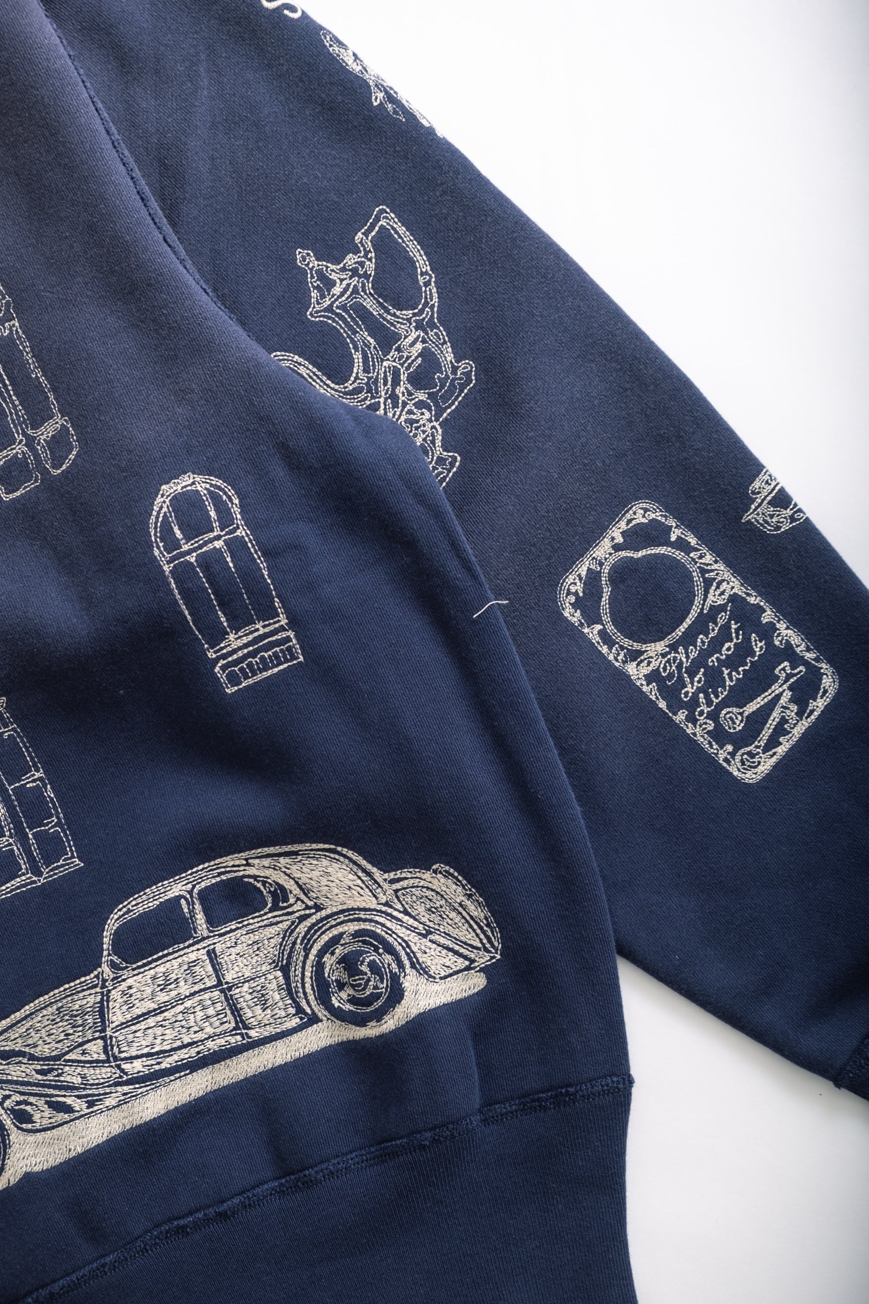 HOTEL CREWNECK - NAVY