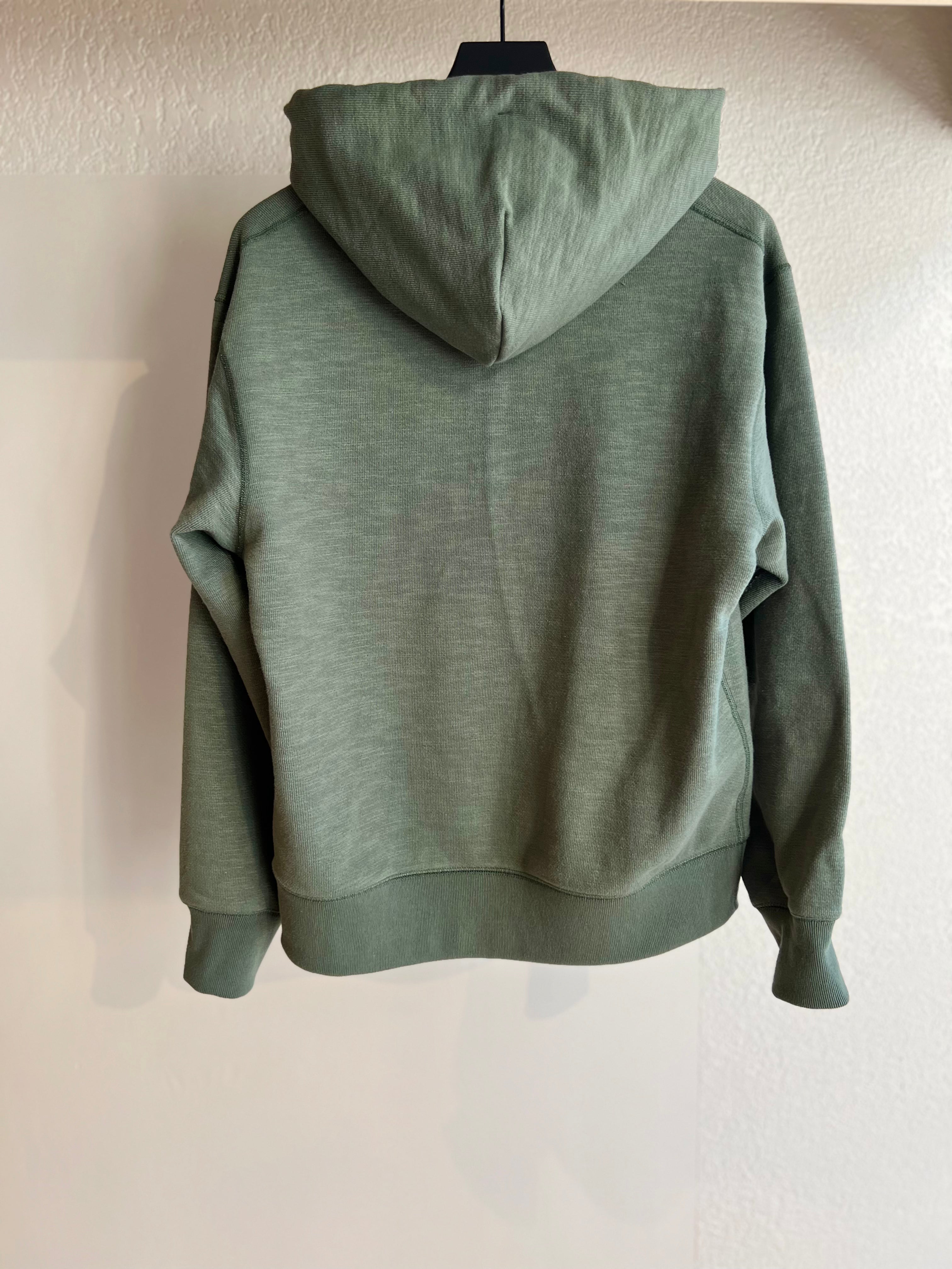 GG SWEAT PULLOVER PARKA - SLATE GREEN