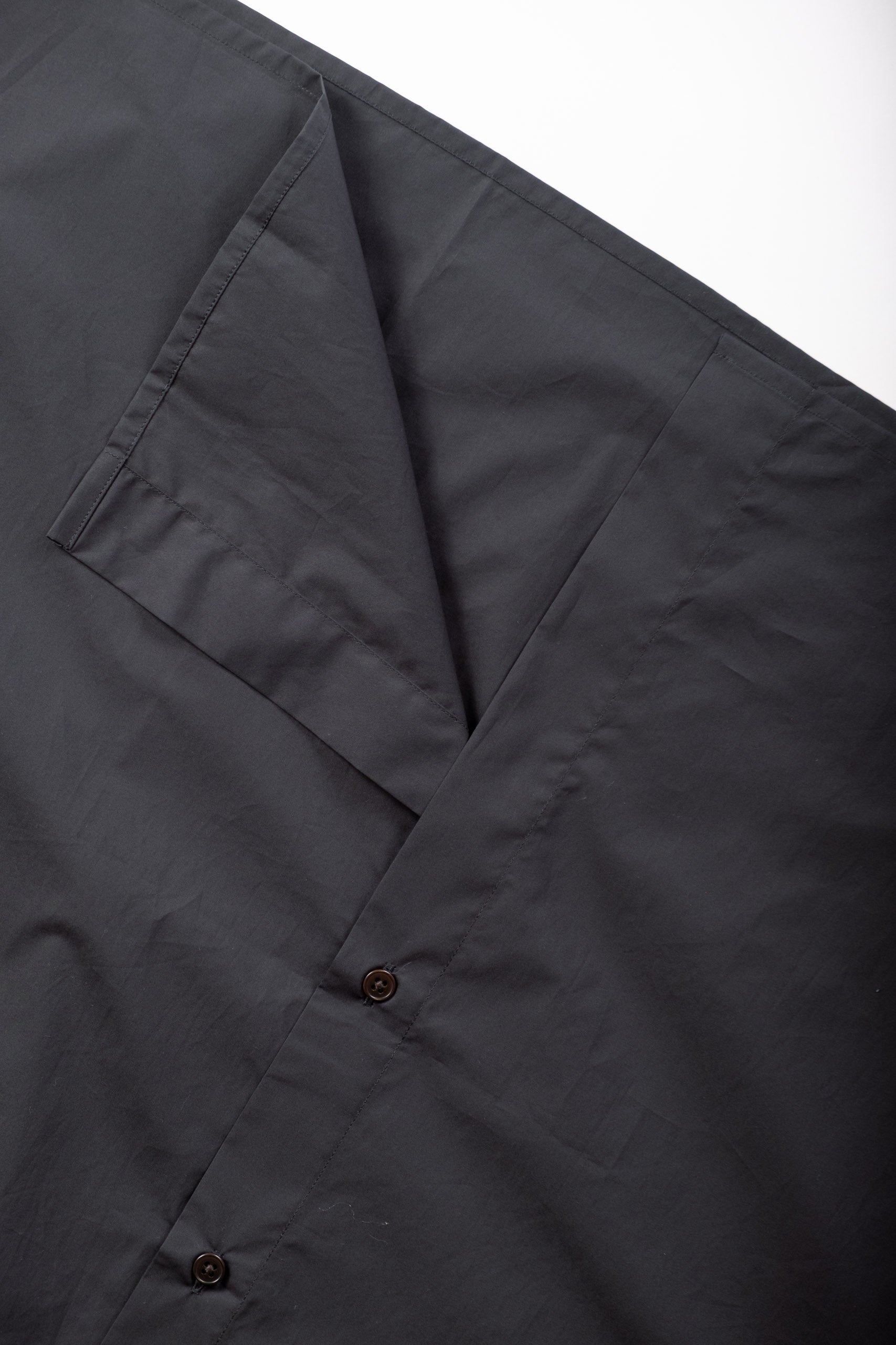 SHIRT DRESS - BLACK