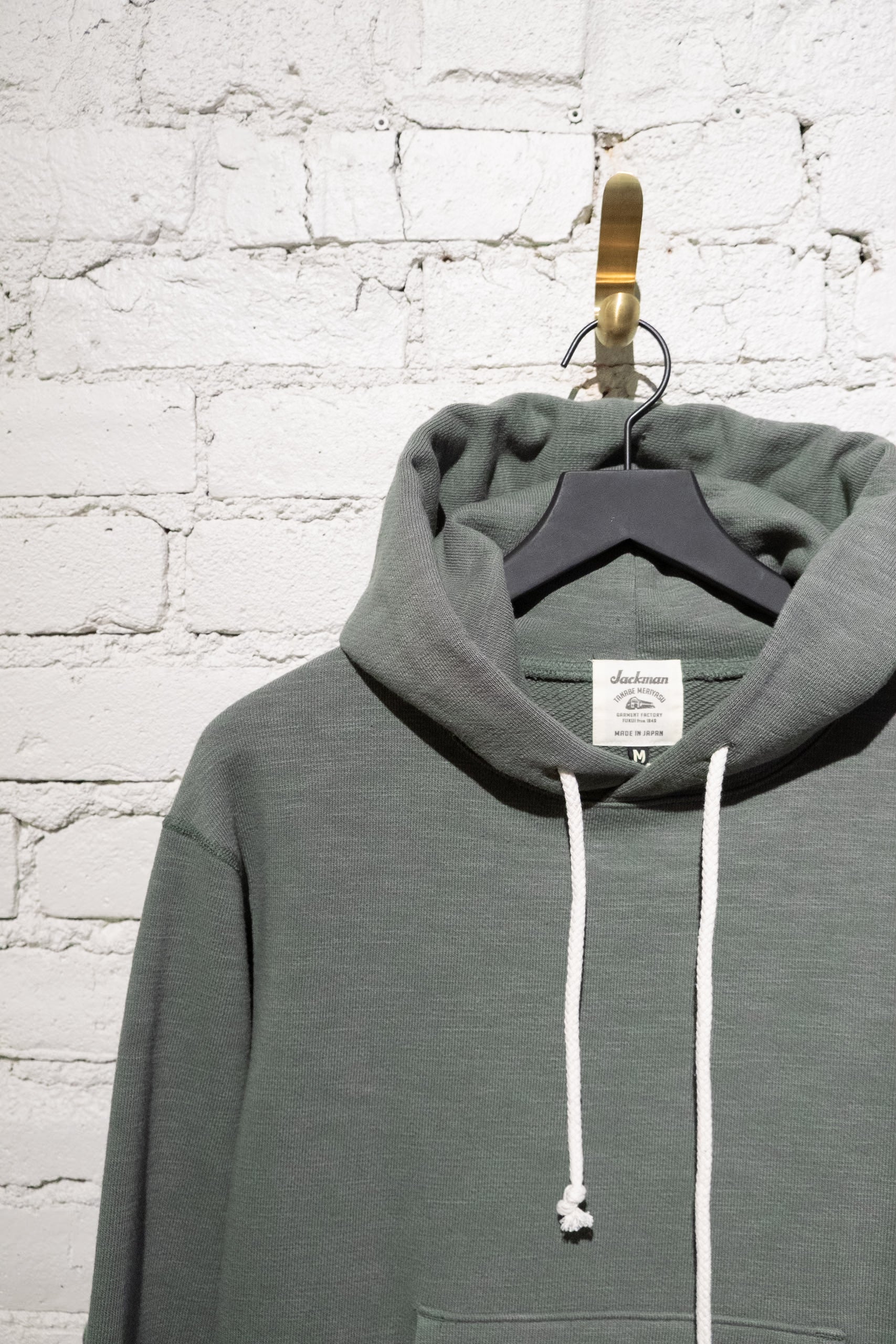 GG SWEAT PULLOVER PARKA - SLATE GREEN