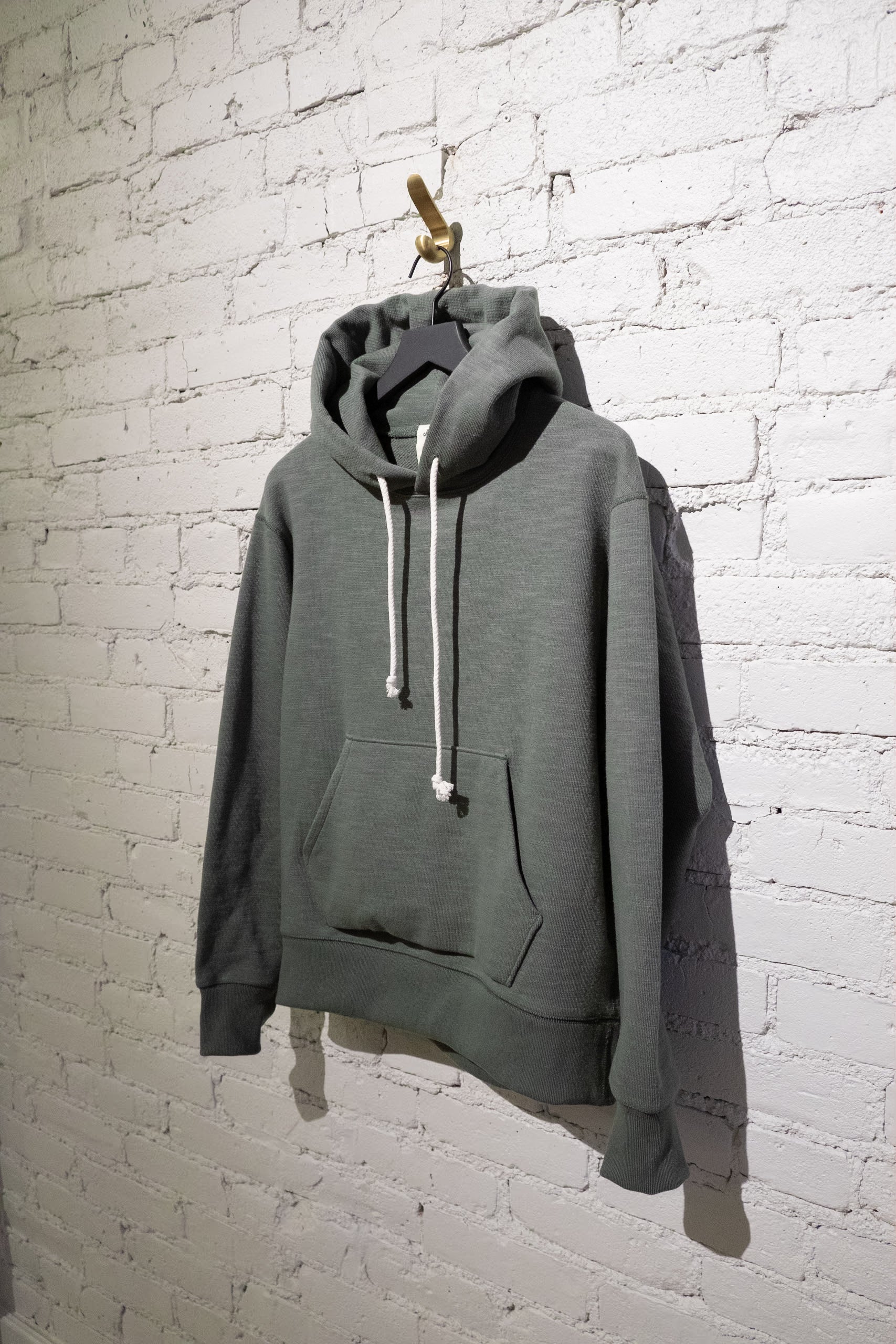 GG SWEAT PULLOVER PARKA - SLATE GREEN