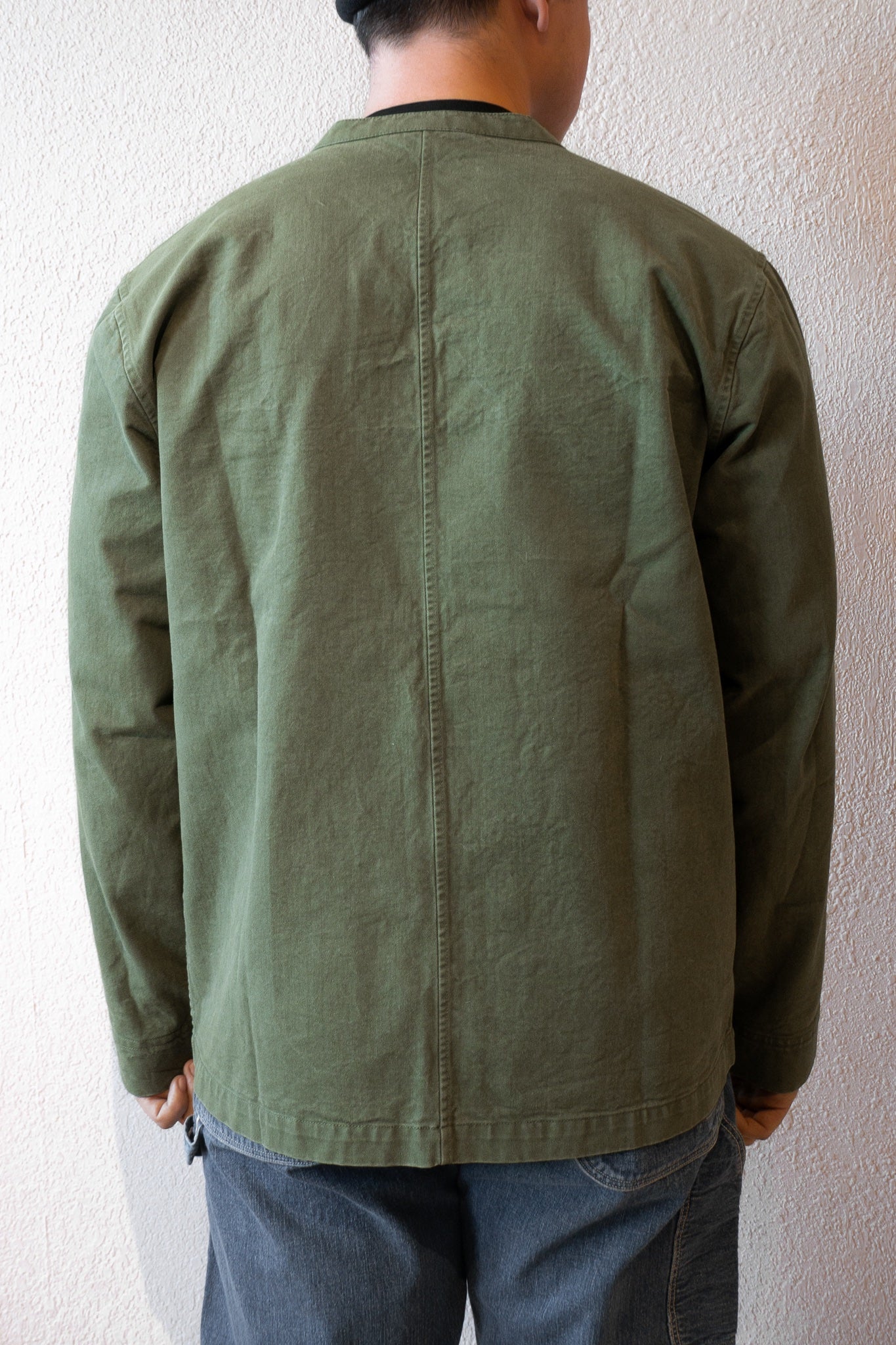 KUNG FU JACKET - OLIVE TWILL