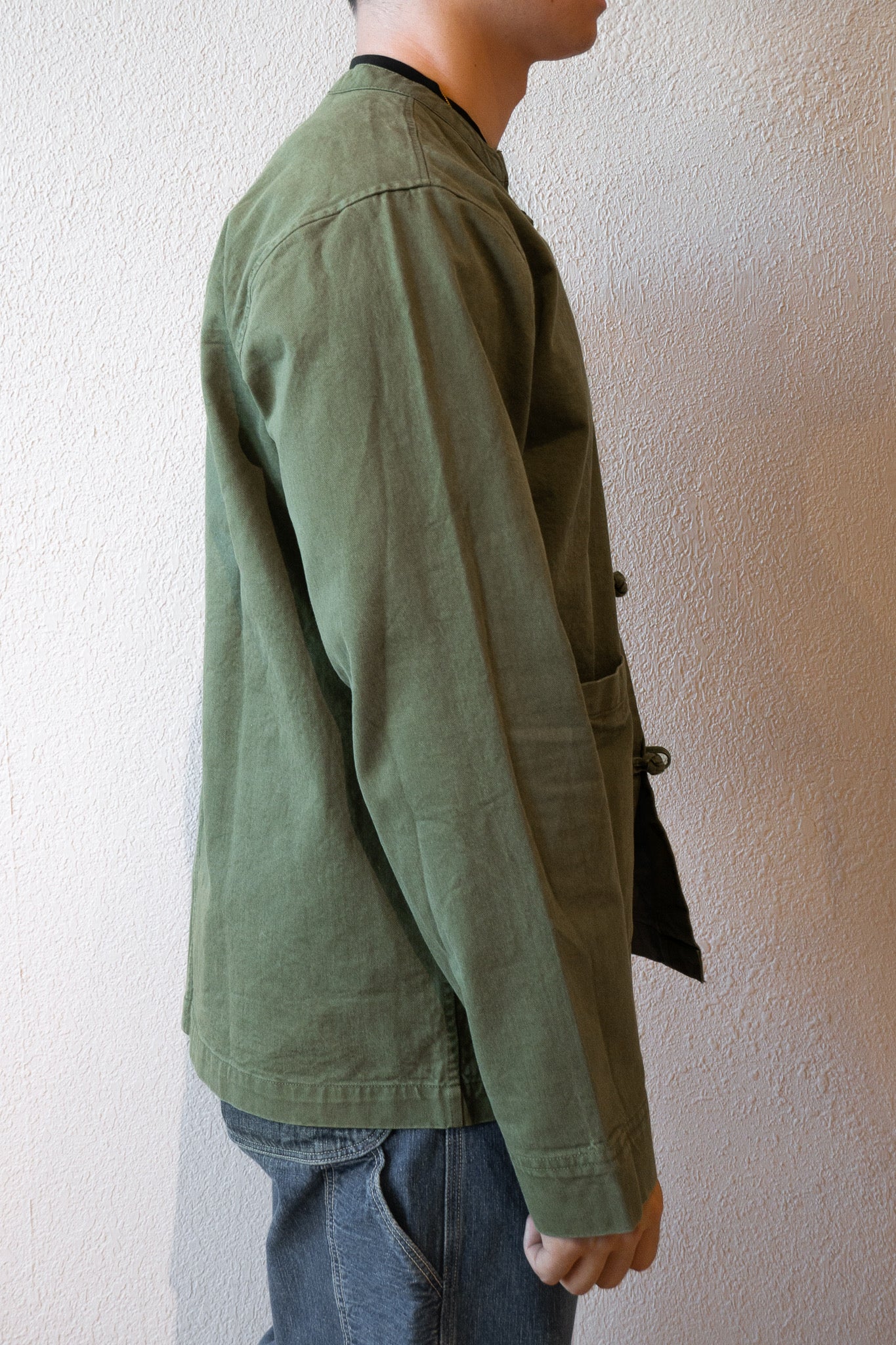 KUNG FU JACKET - OLIVE TWILL