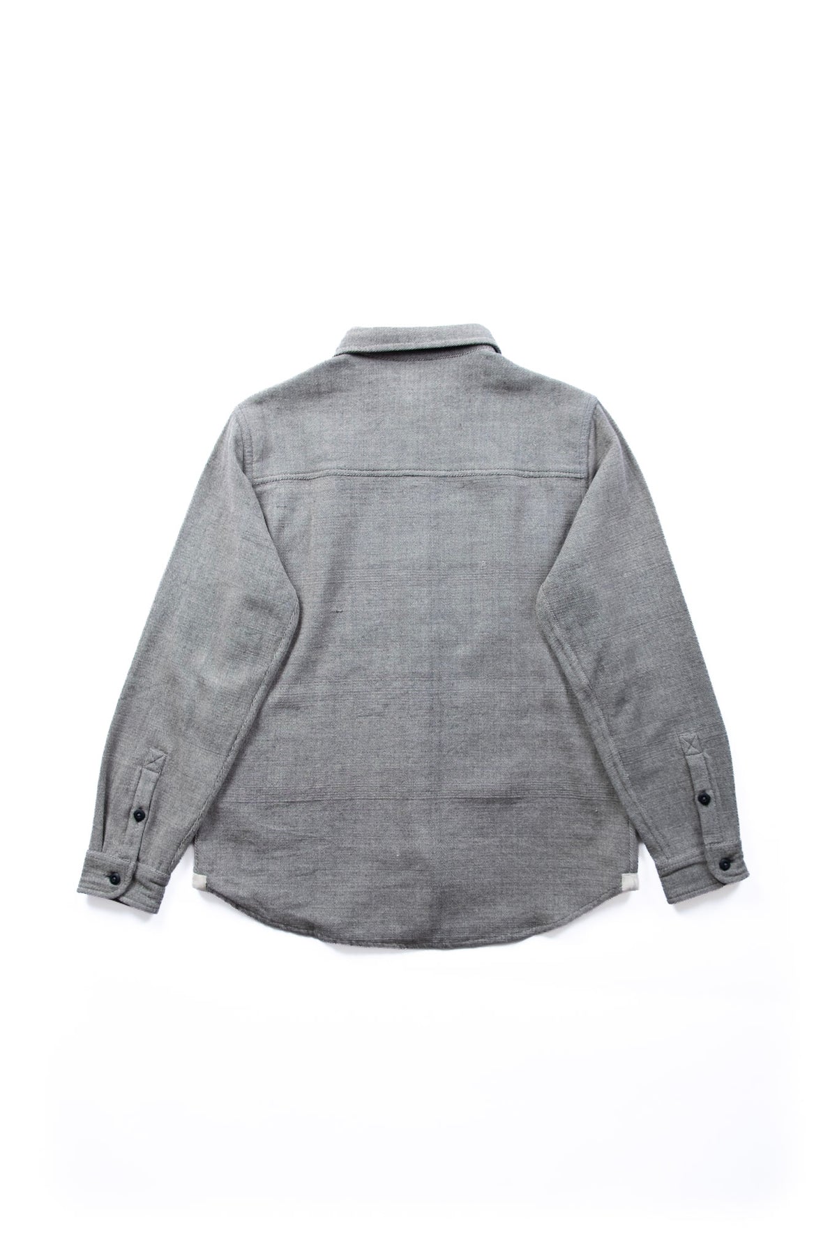 AMES WORKSHIRT - IRON/NATURAL