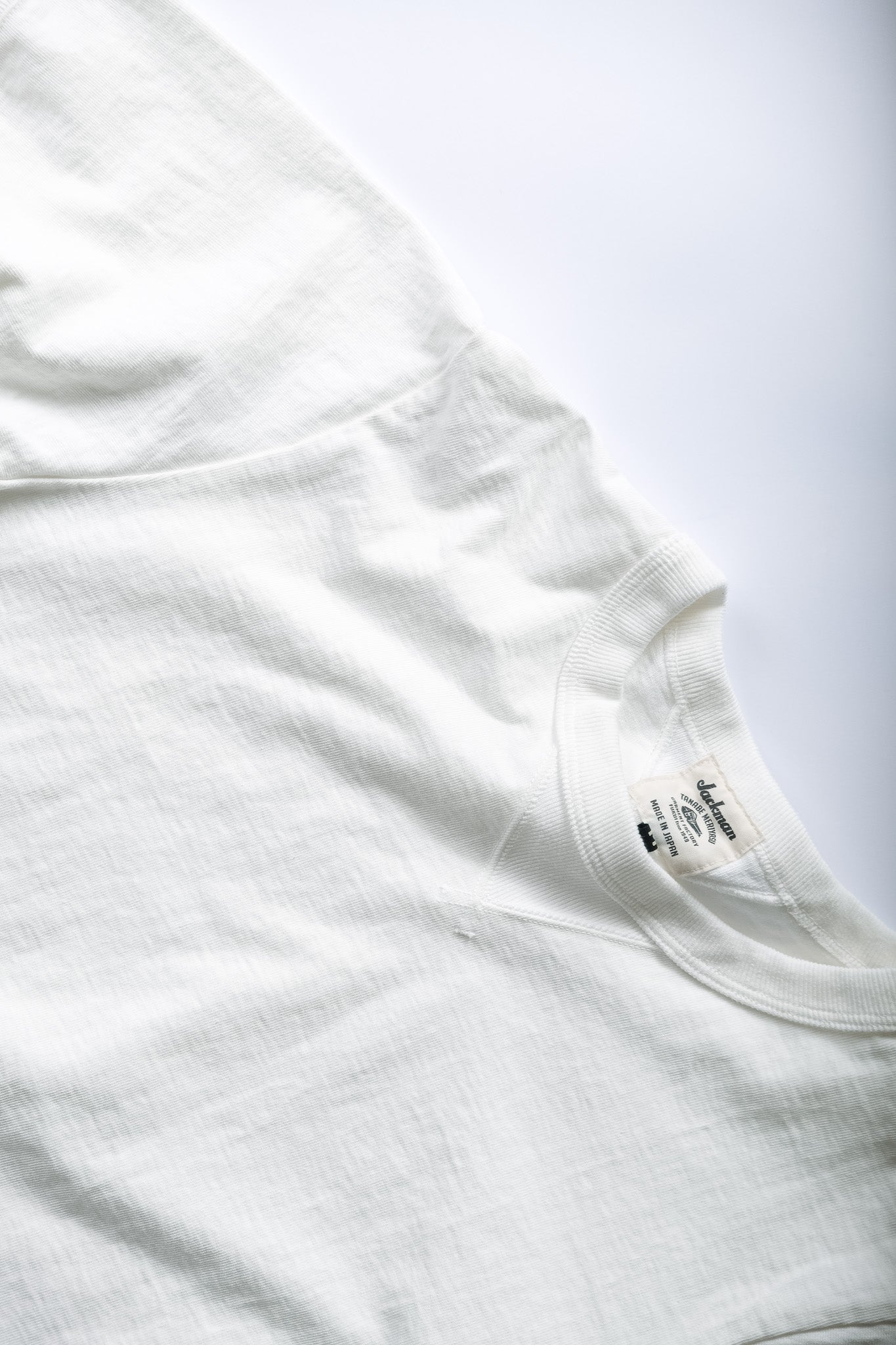 DOTSUME RIB T - OFF WHITE