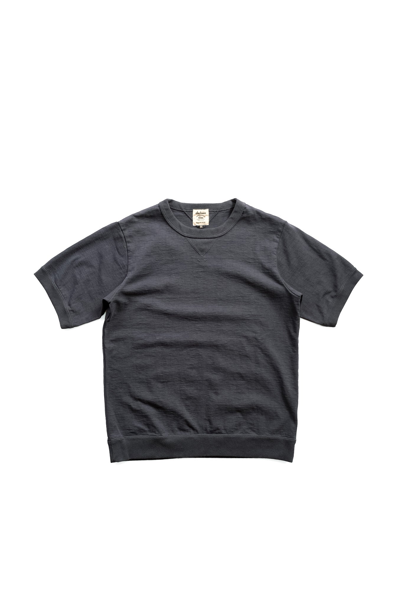 DOTSUME RIB T - STEEL BLUE
