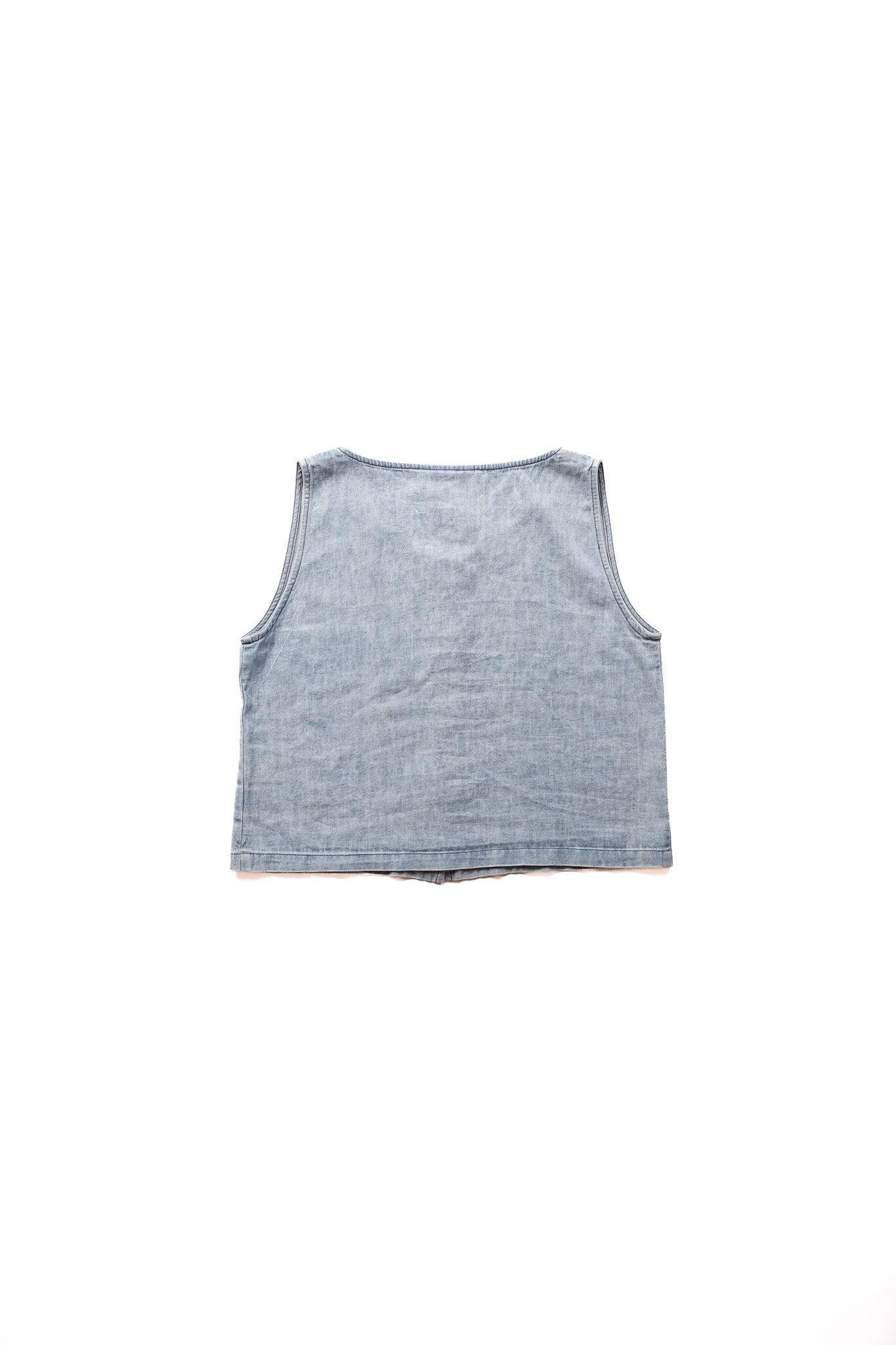 SKYLINE DENIM VEST - LIGHT