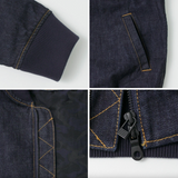 13.5OZ DENIM BOMBER JACKET