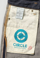 CIRCLE SELVEDGE STRAIGHT 12.5OZ - INDIGO